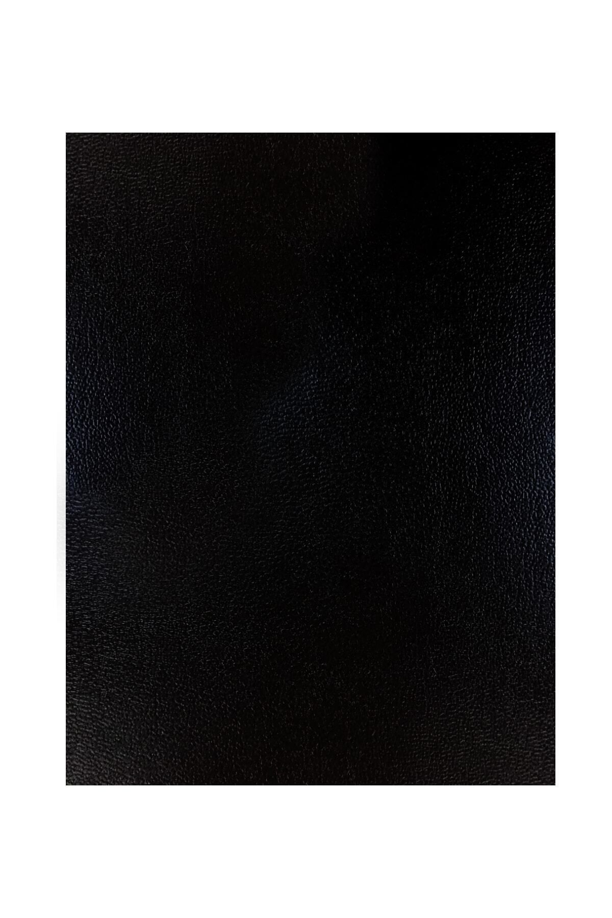 Yapışkanlı Gerçek Suni Deri Yüksek Kalite 45x100 Cm Renk Siyah