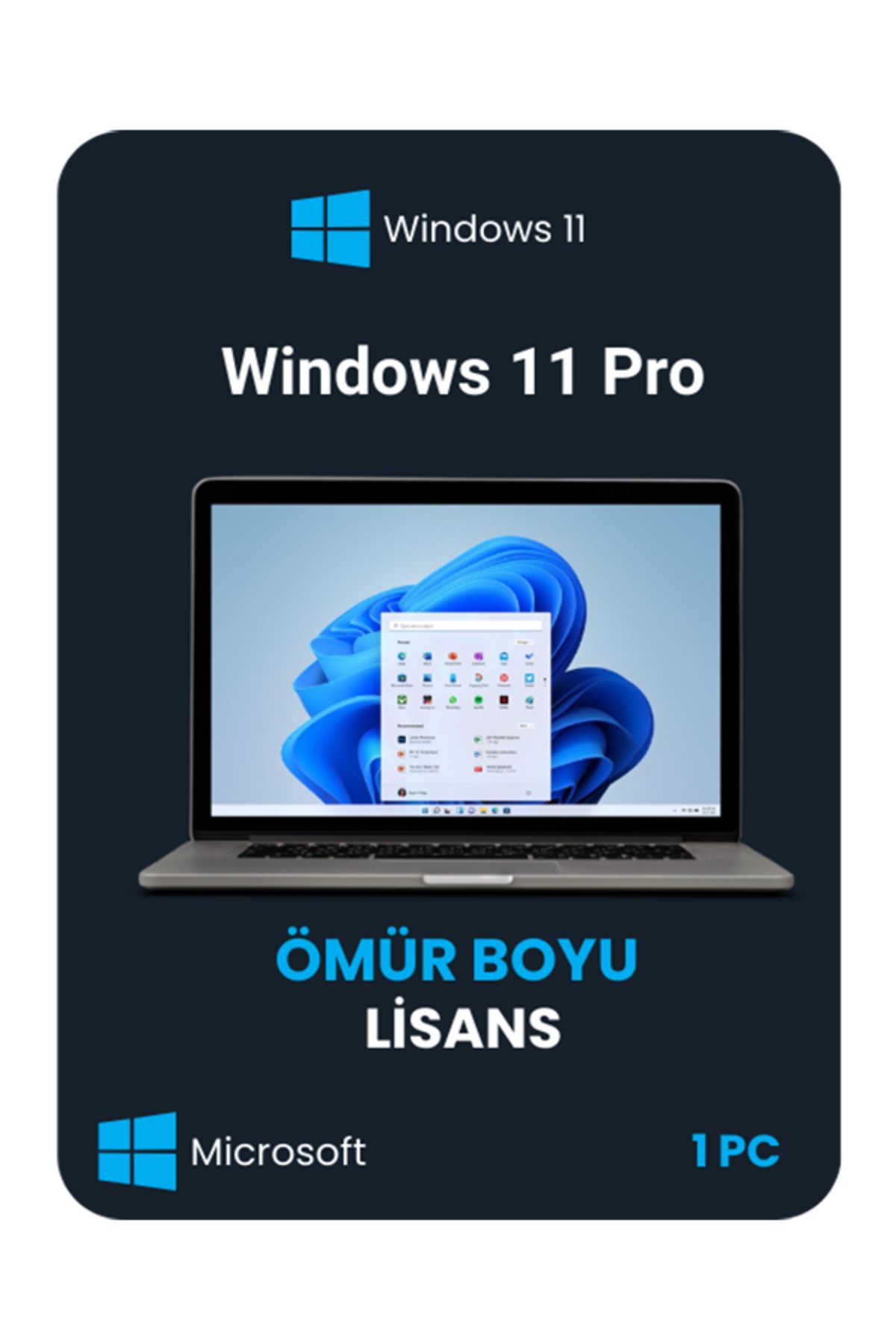 Windows 11 Pro Lisans  Sms Ve Mail Teslim