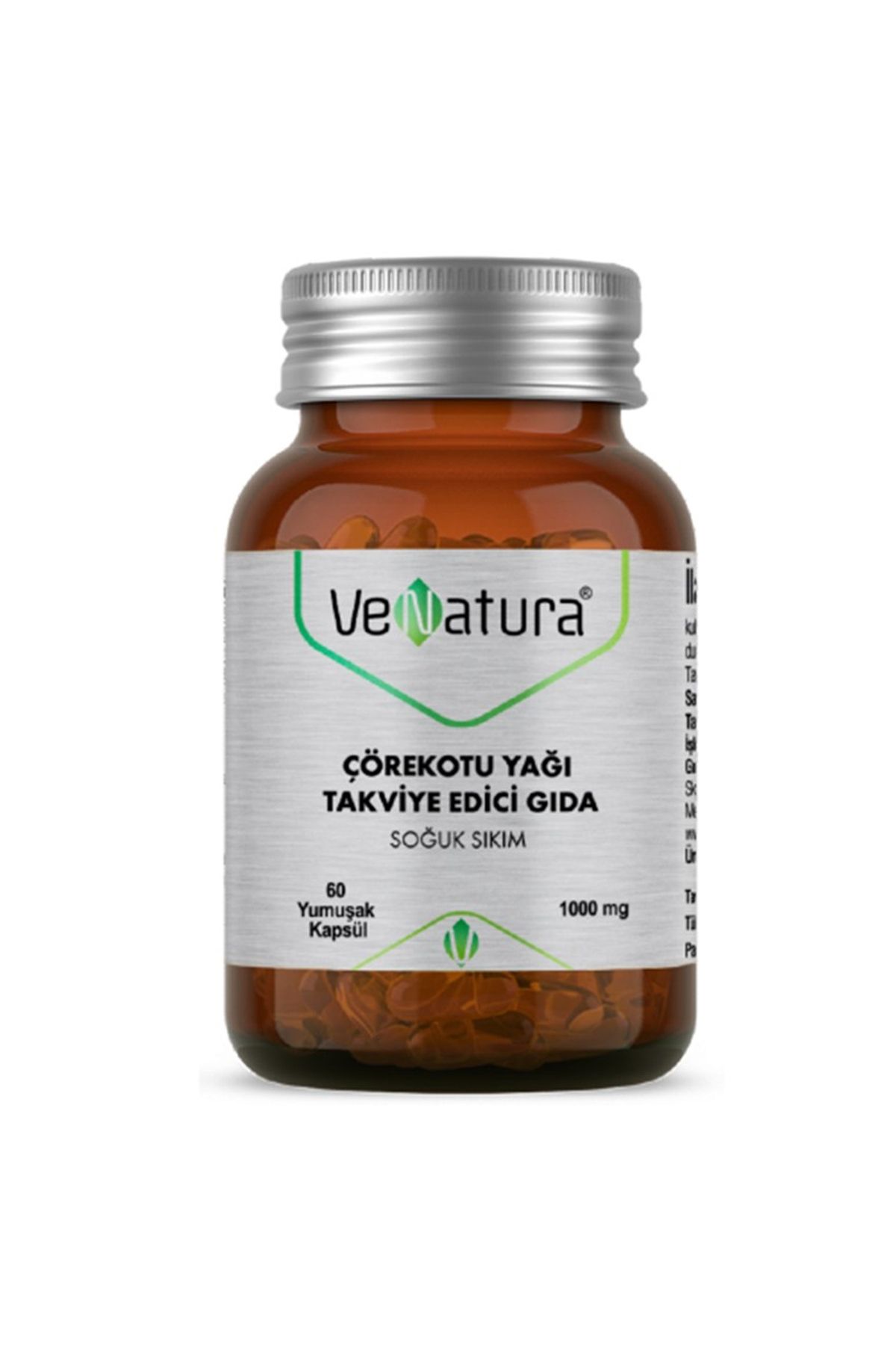 Çörekotu Yağı 1000 Mg 60 Yumuşak Kapsül
