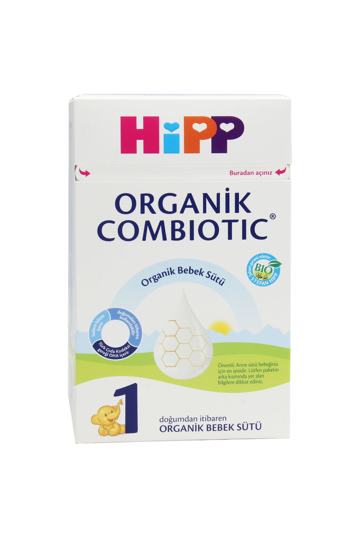 1 Organik Combiotic 800 gr Bebek Sütü