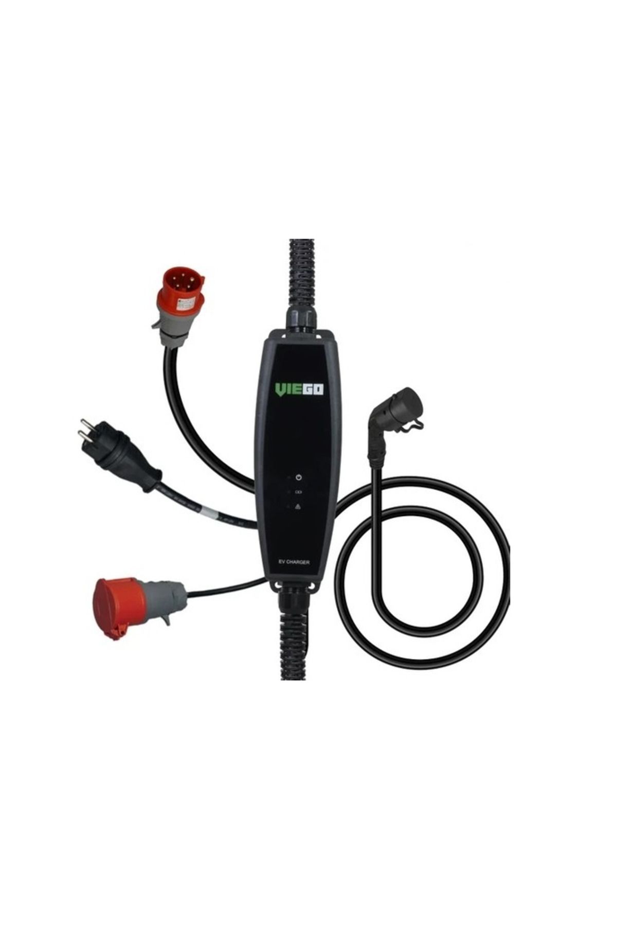 Taşınabilir Elektrikli Araç Şarj Cihazı 11/22kw Ev Prizi Dönüştürücülü