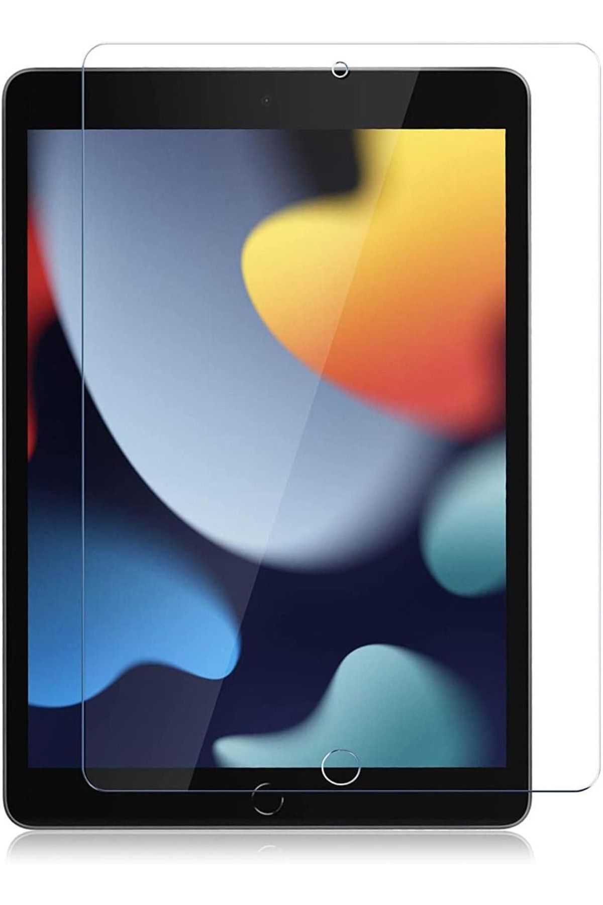 Apple Ipad 7. 8. 9. Nesil 10.2" Uyumlu Ekran Koruyucu Nano Esnek Kırılmaz Cam Şeffaf Ekran Koruma