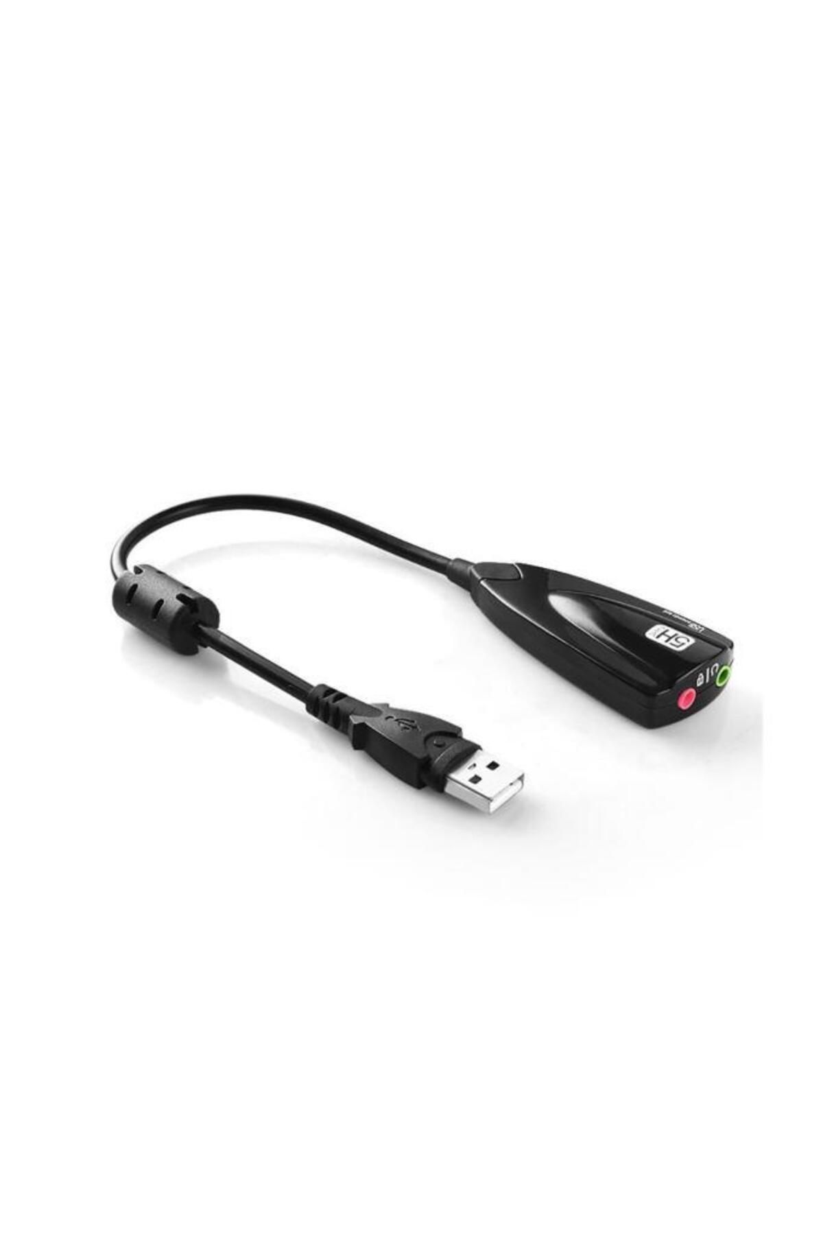 2108 Usb Ses Kartı 12 Kanal Çevirici Dönüştürücü Laptop Harici Kartı Mikrofon Kulaklık Girişli