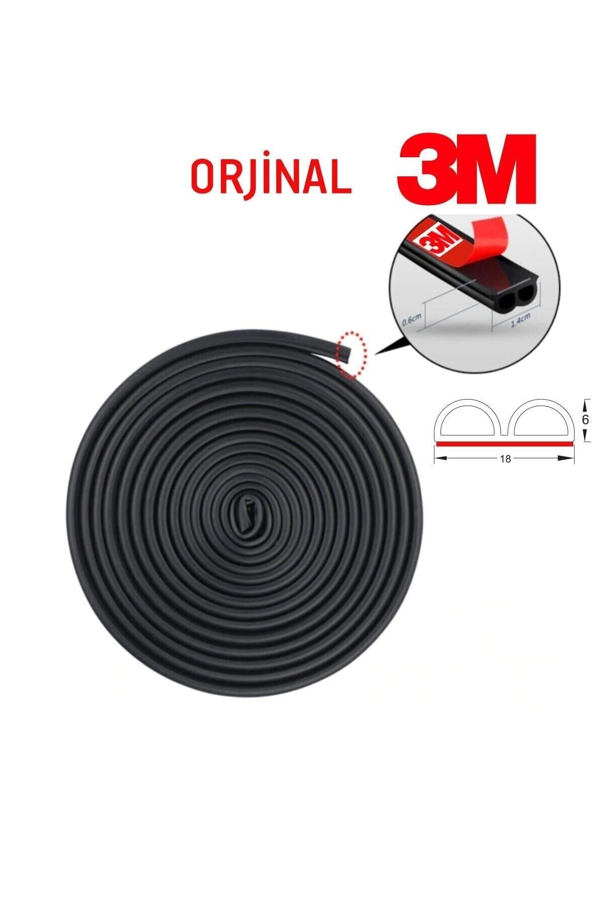 3m Oto Kapı Kaput Bagaj Ses Toz Yalıtım Fitili 5 Metre Uzunluk