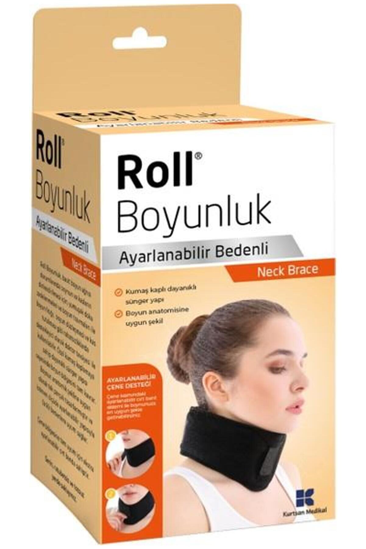 Ayarlanabilir Bedenli Çırtlı Boyunluk