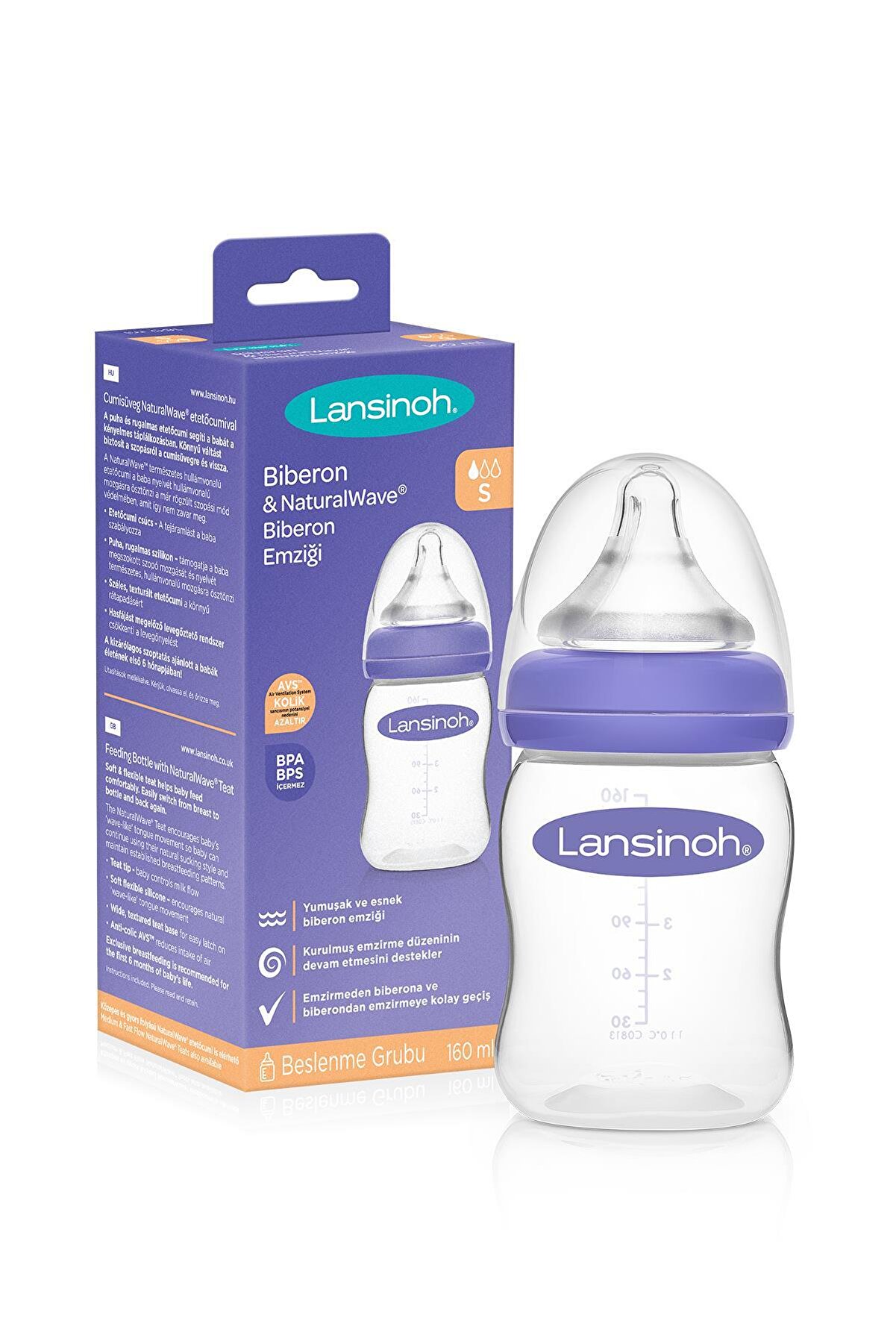 Natural Wave Biberon 160 ml