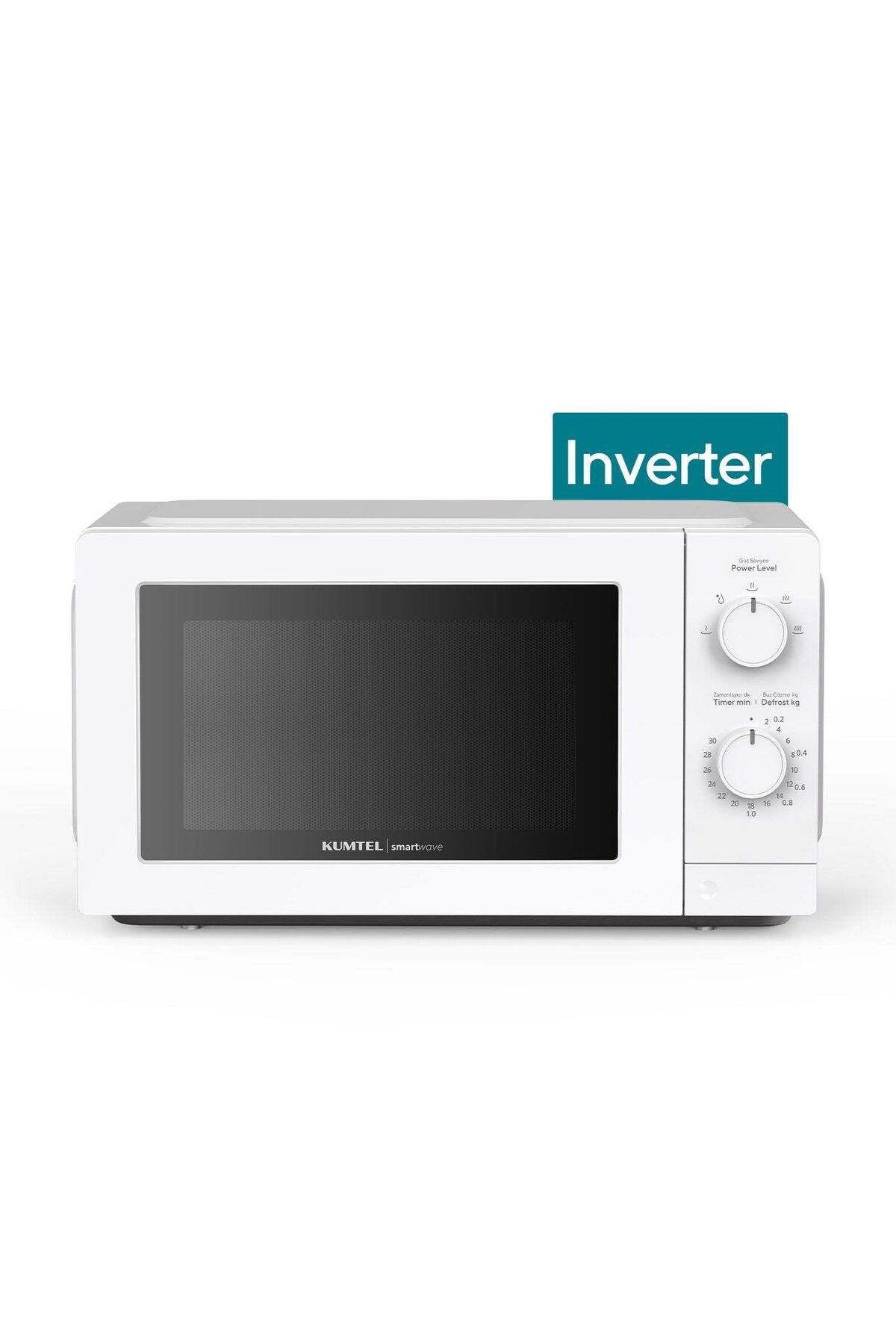 HMIN-04 700W Inverter Mikrodalga Fırın - Beyaz