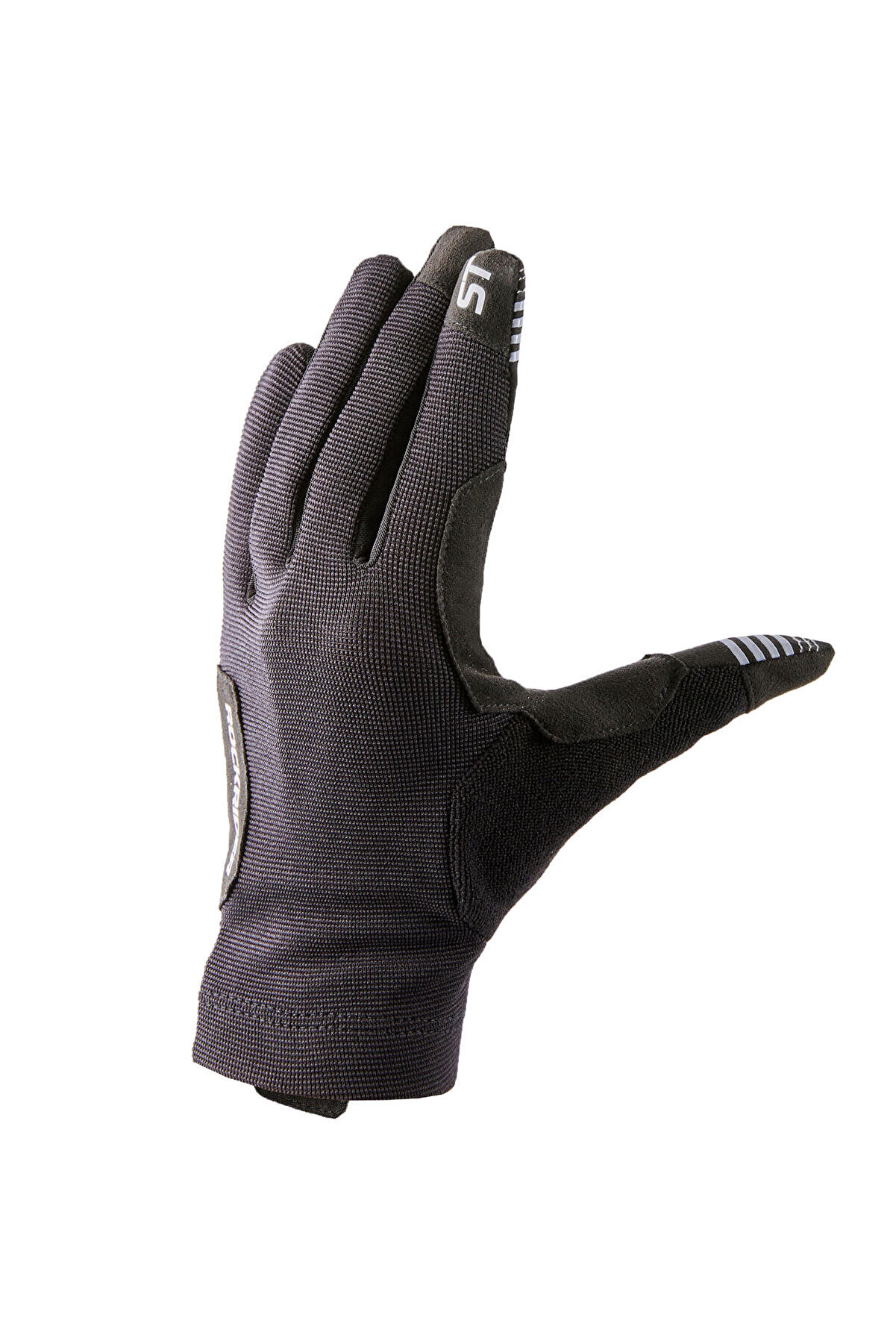 St 100 Dokunmatik Dağ Bisikleti Eldiveni Siyah