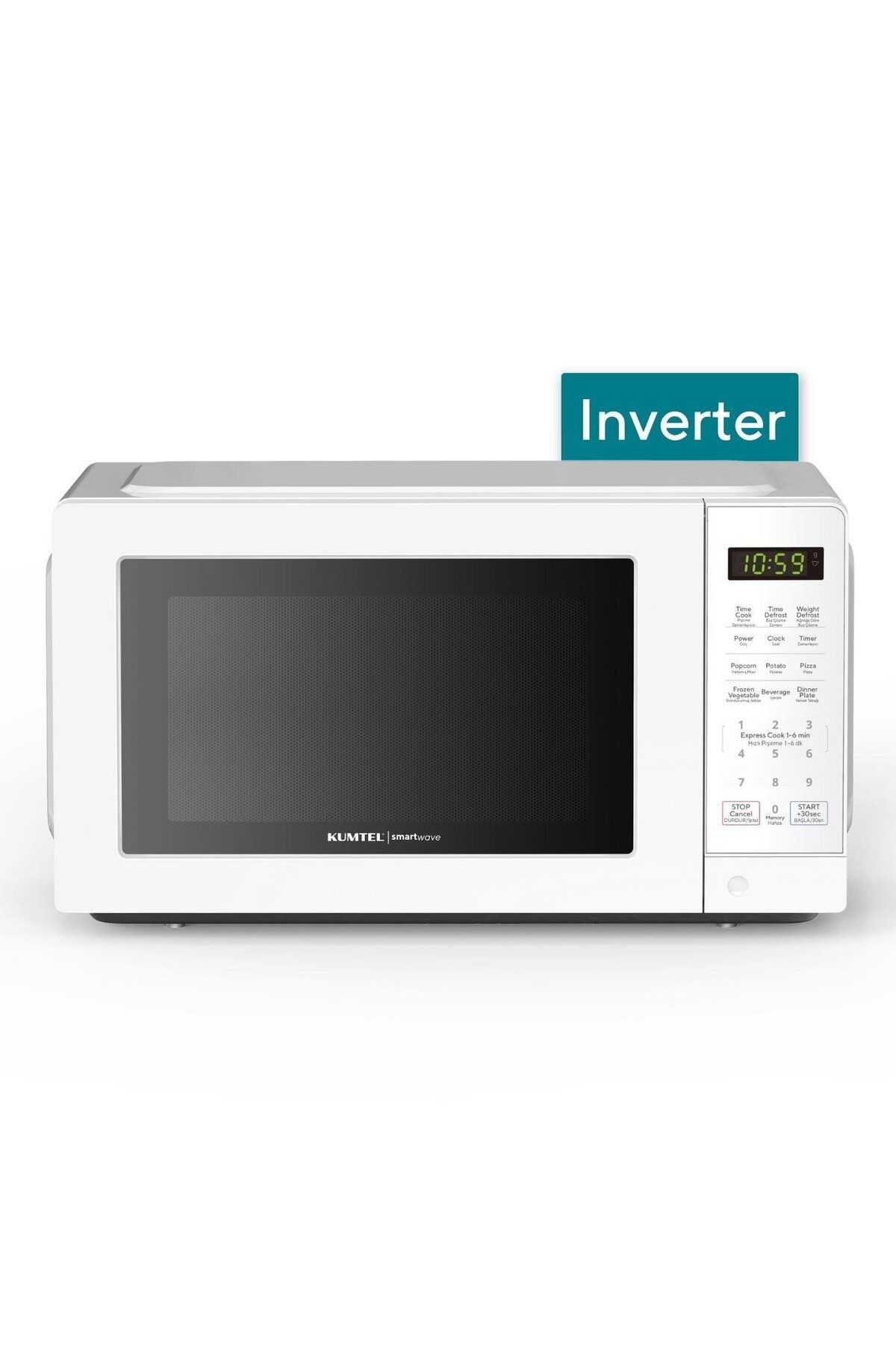 HMIN-01 Smartwave Dijital Inverter Mikrodalga - Beyaz