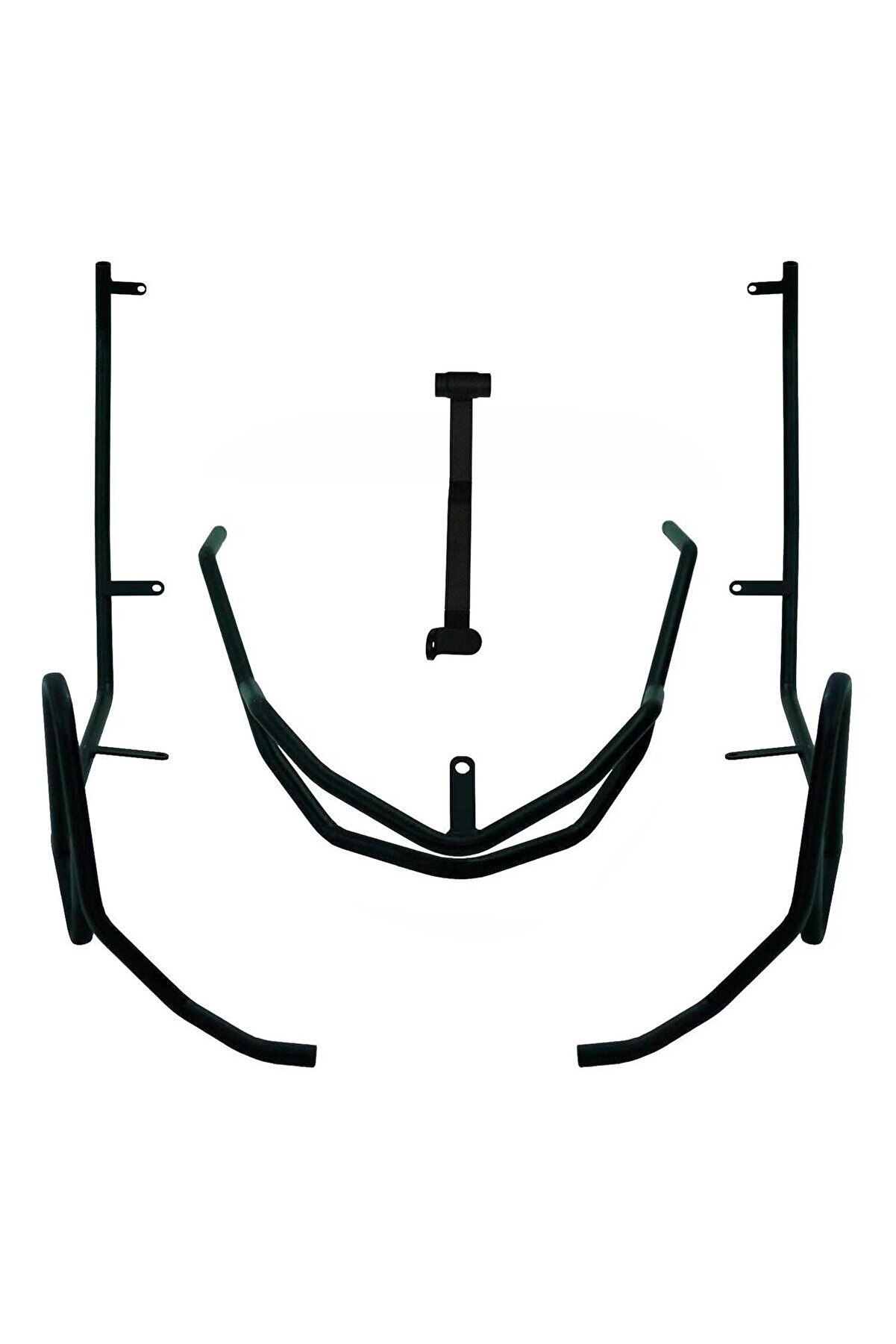 Yamaha NMAX 125 / 155 2021-2024 Uyumlu Motor Koruma Demiri Siyah