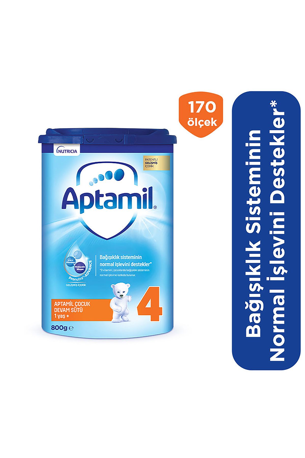 4 Çocuk Devam Sütü 800 G 1 Yaş Akıllı Kutu
