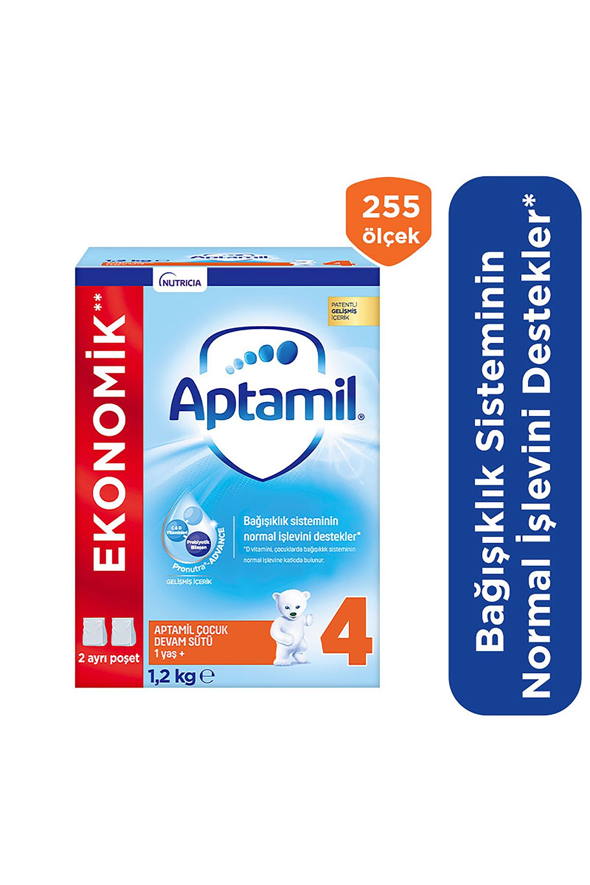 4 Çocuk Devam Sütü 1200 G 1 Yaş+