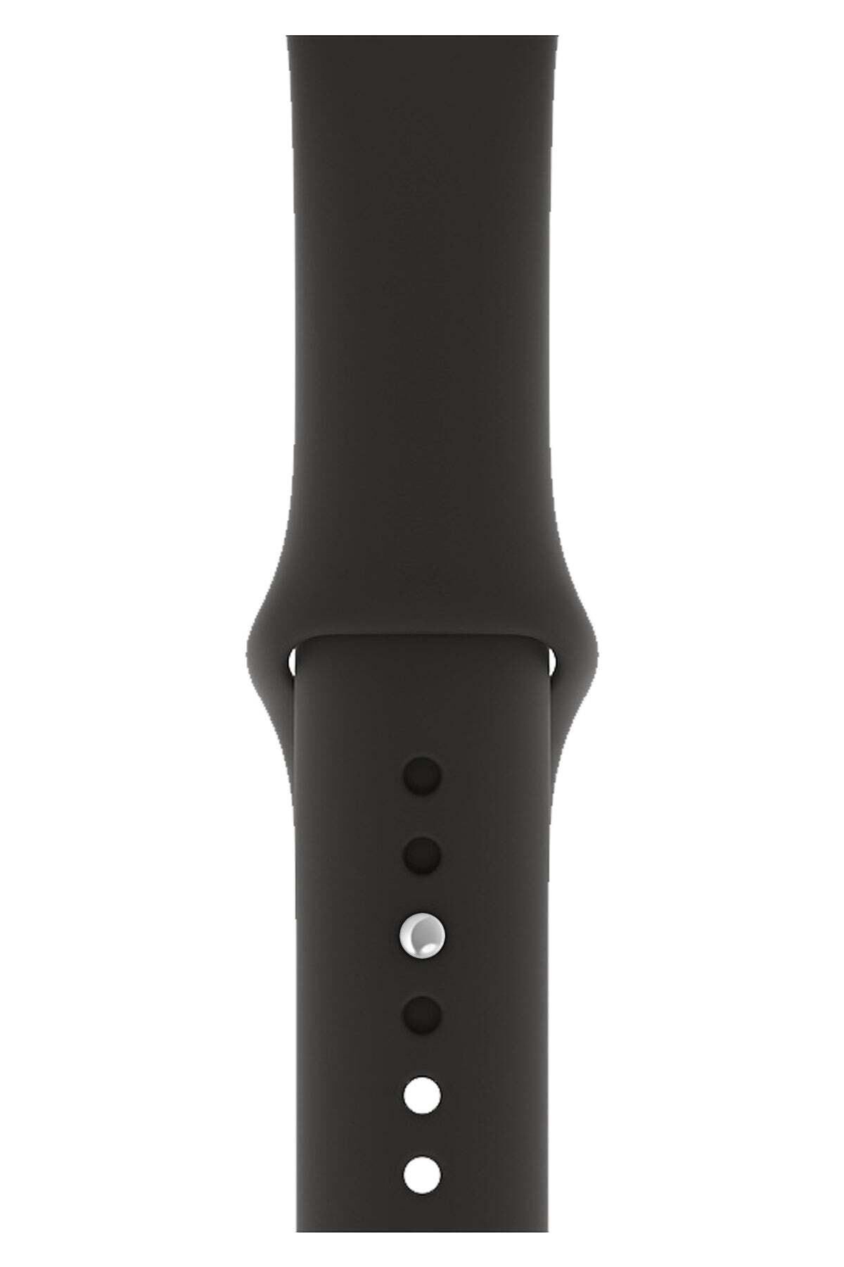 Apple Watch 41/40/38 Mm Series 10/9/8/7/6/5/4/3/se Kordon Kayış Strap Kaliteli Spor Klasik Slikon