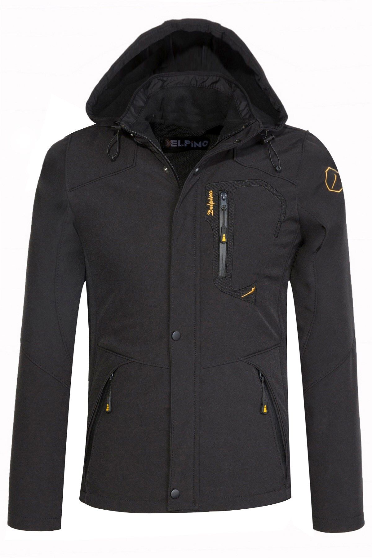 Su Ve Rüzgar Geçirmez Kürklü Softshell Erkek Mont