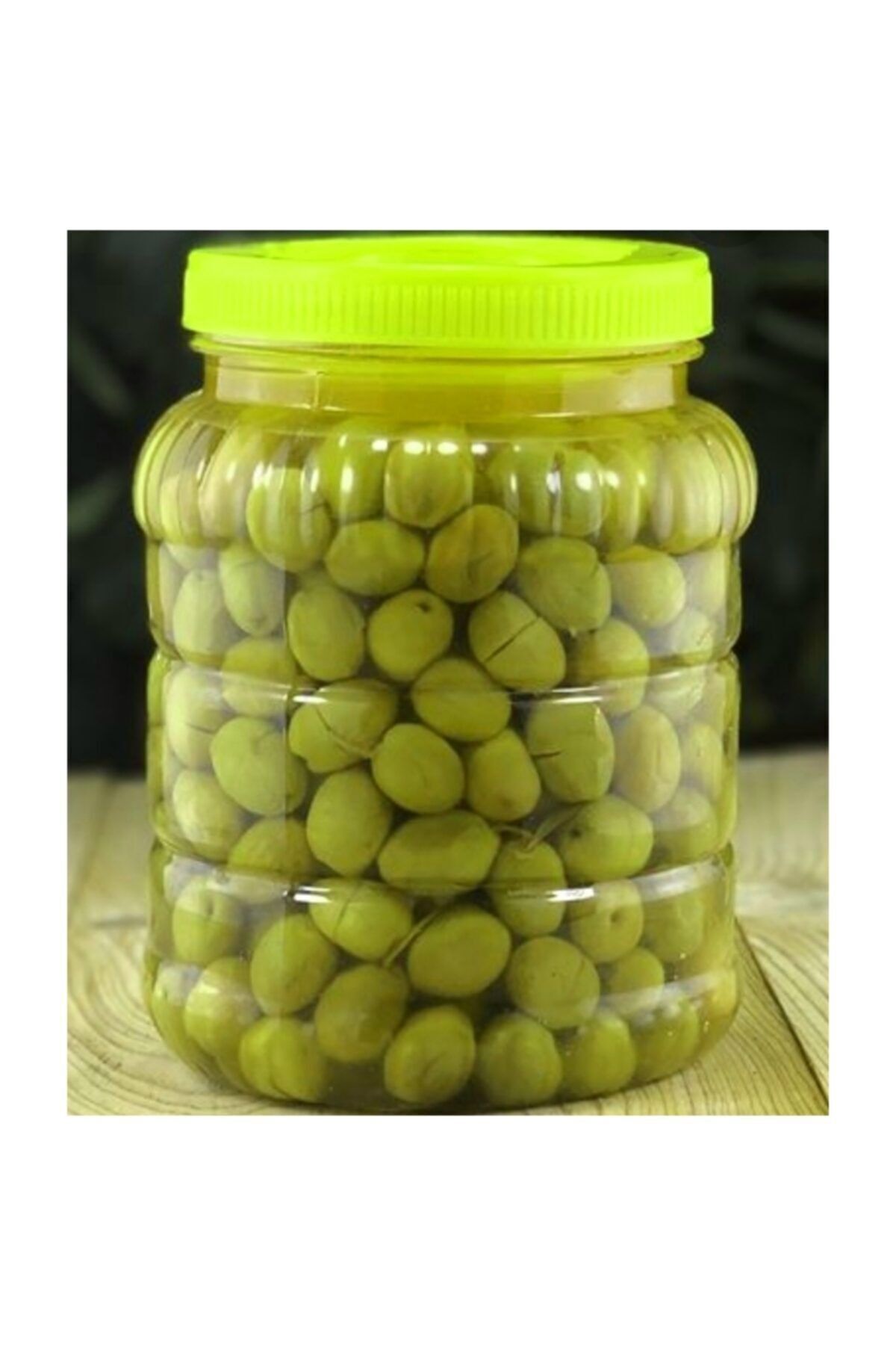 Hatay'dan Organik, Yeni Sezon Yeşil Kırma Zeytin (ORTA BOY) Gemlik (5 KG)