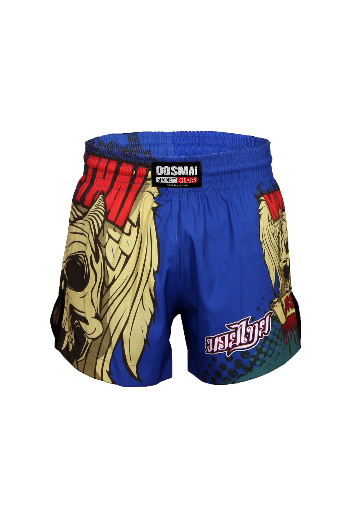Dijital Baskılı Strong Kick Boks Fitness Boks Muay Thai Antrenman Şortu Spor Şort Mts212