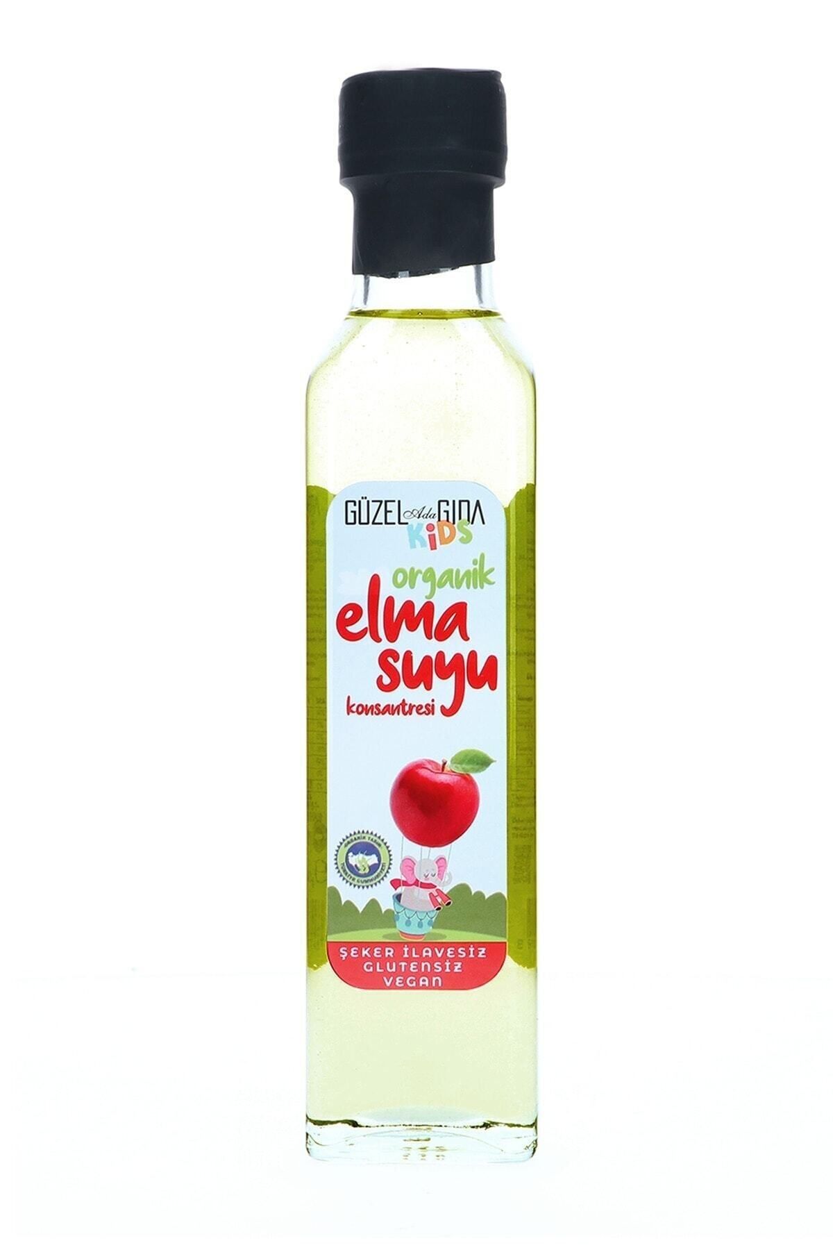 Güzel Gıda Kids Organik Elma Suyu Konsantresi Tatlandırıcı 340 Gr