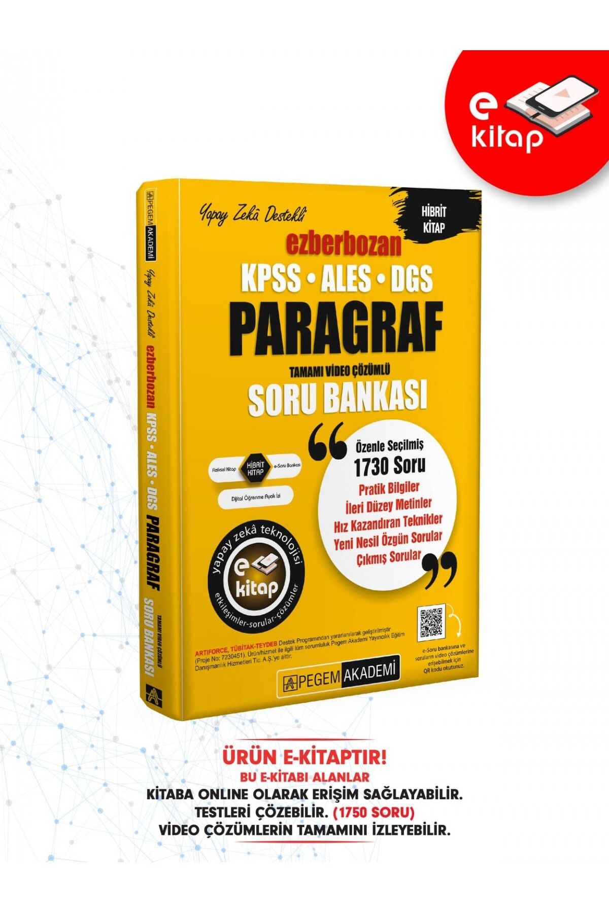Ezberbozan Kpss Ales Dgs Paragraf E-soru Bankası