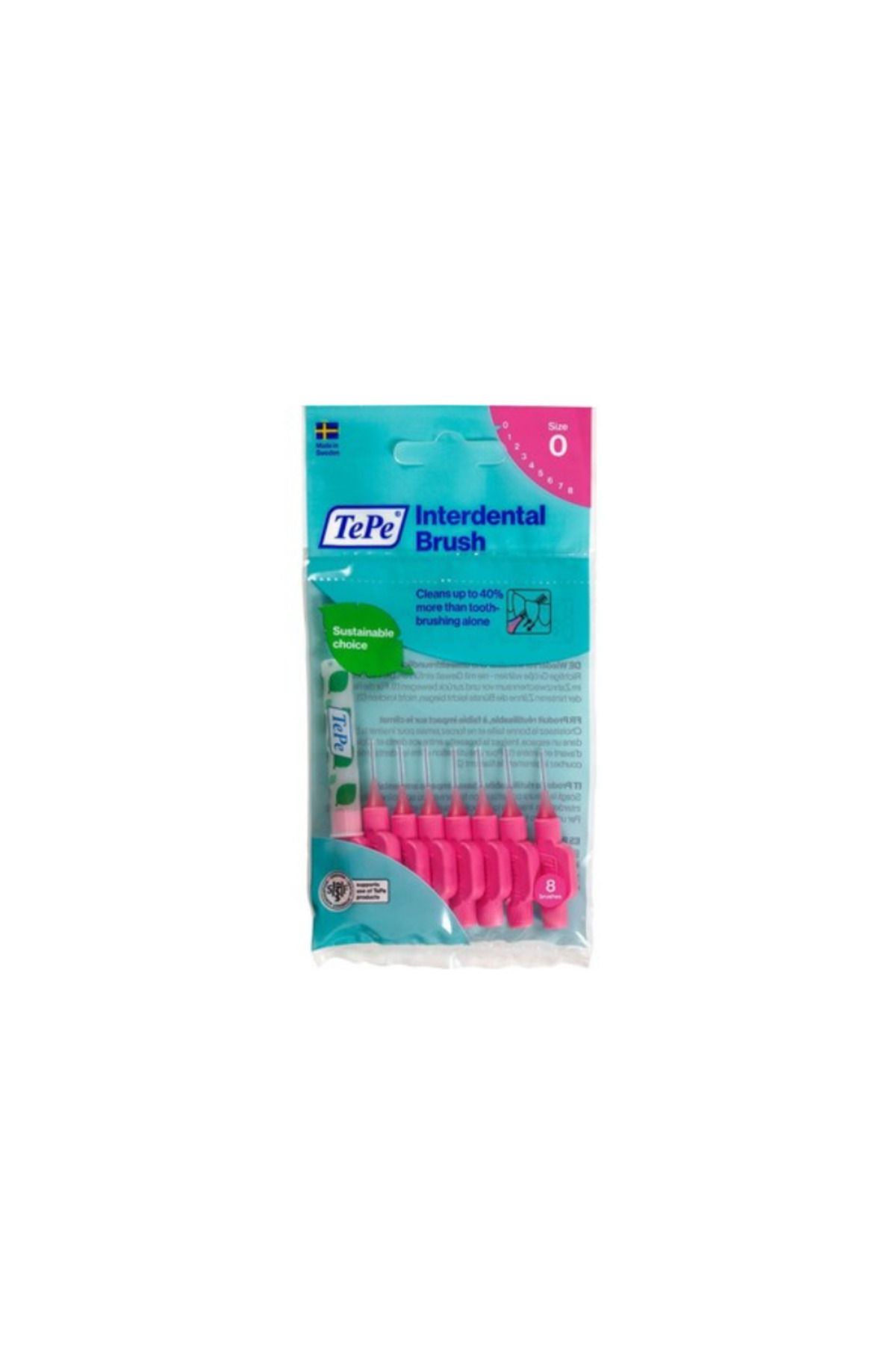 Diş Ara Yüz Fırçası Pembe 0.4 Mm