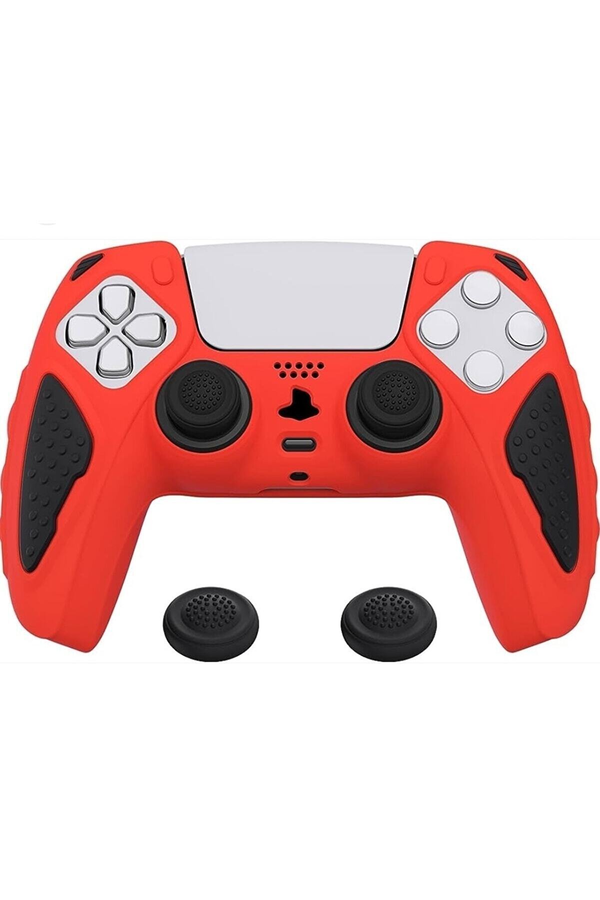 Playstation 5 Ps5 Joystick Kol Silikon Kılıf Analog Koruyucu Set