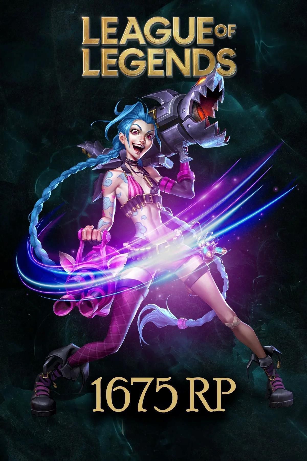 League Of Legends 1675 Rp Tr