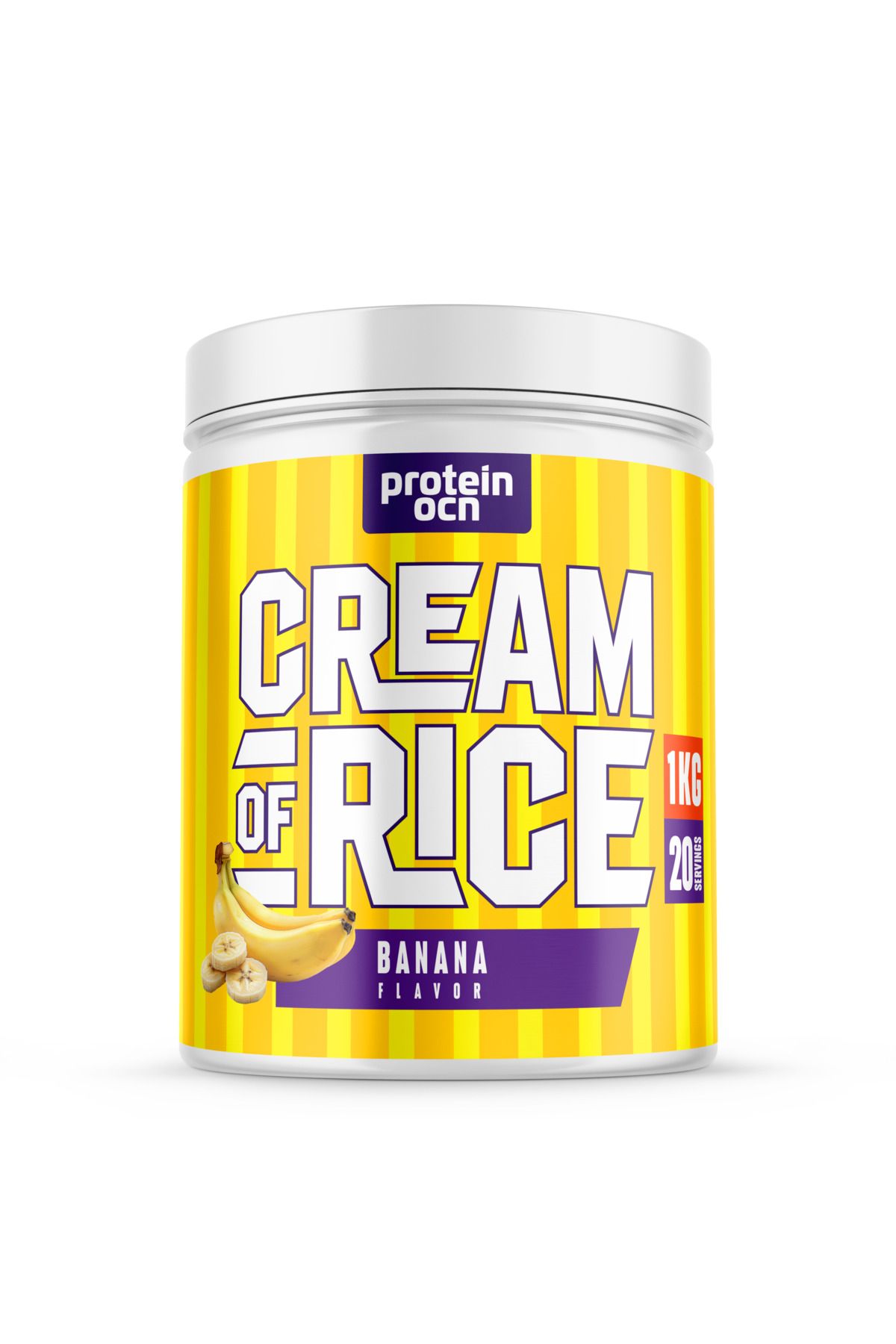 Cream Of Rice | Pirinç Kreması - Muz - 1kg - 20 Servis