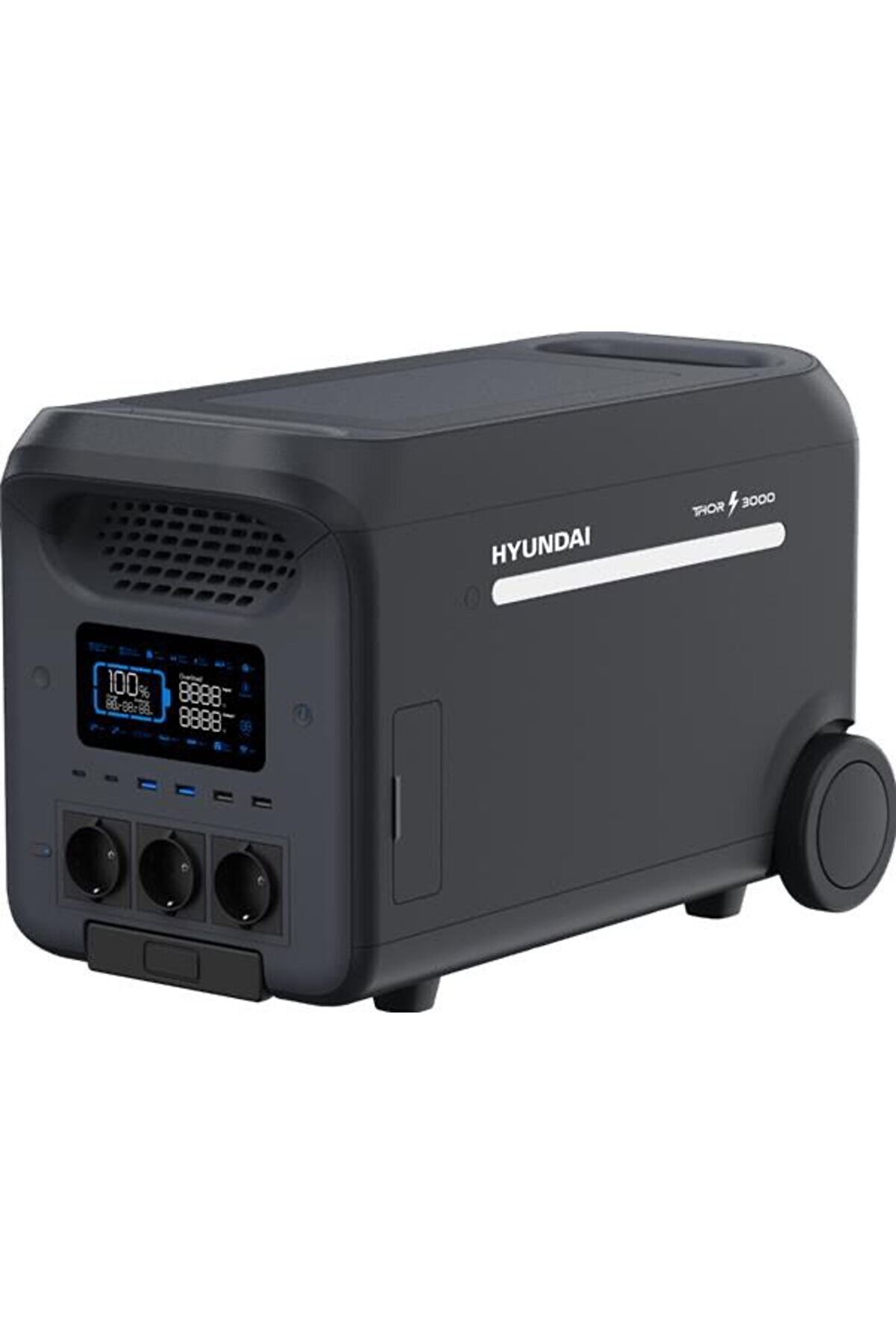 Thor 3000 Taşınabilir Güç Istasyonu (2560WH) Ev Karavan Ve Dış Mekan Kullanımı Için Lifepo4