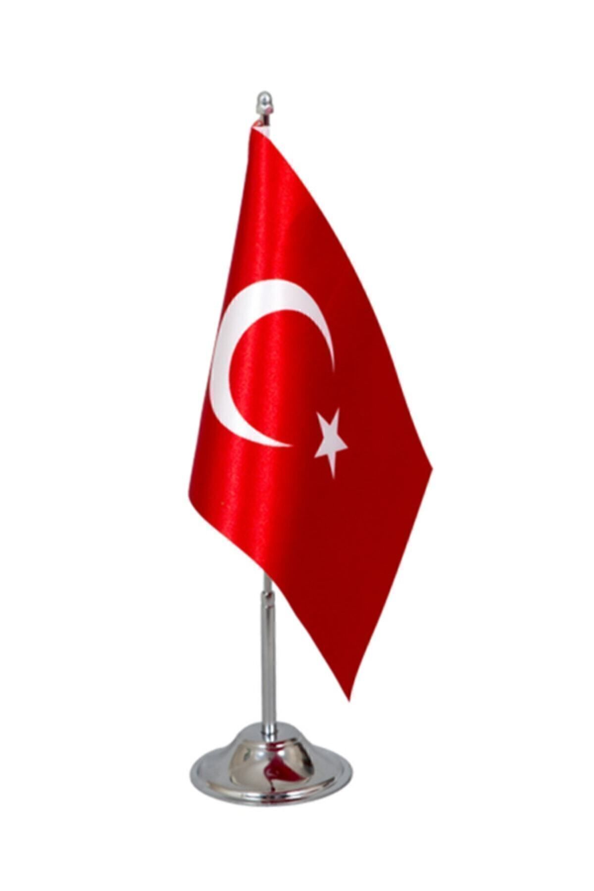 Masa Üstü Türk Bayrağı Tekli Takım