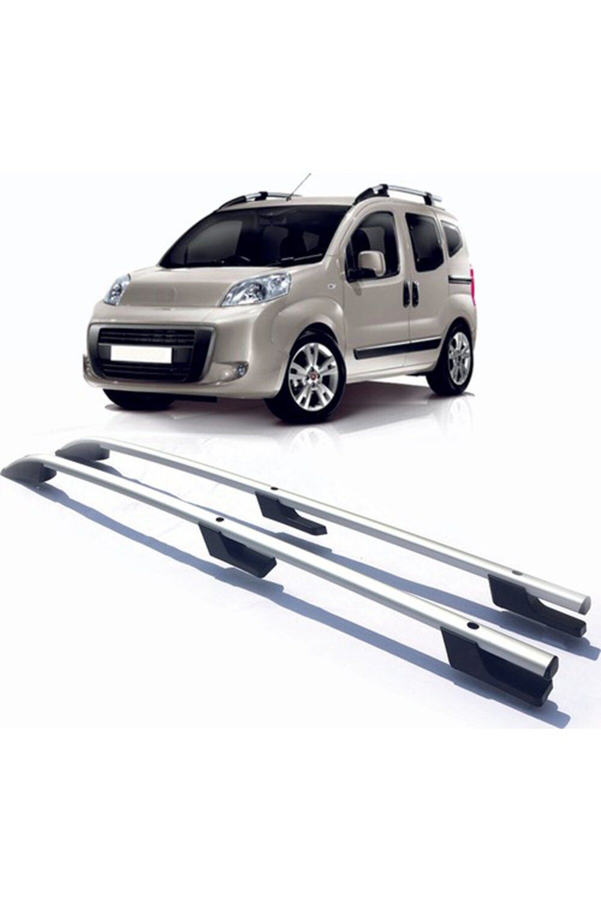 Fiat Fiorino Üst Port Bagaj Tavan Çıtası Gri Yeni Model Lüks Tip