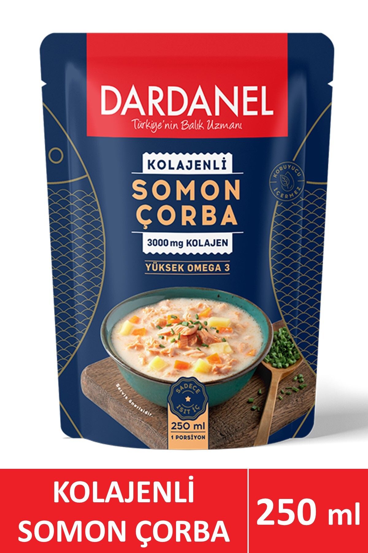 Hazır Yemek Somon Çorba 250 ML