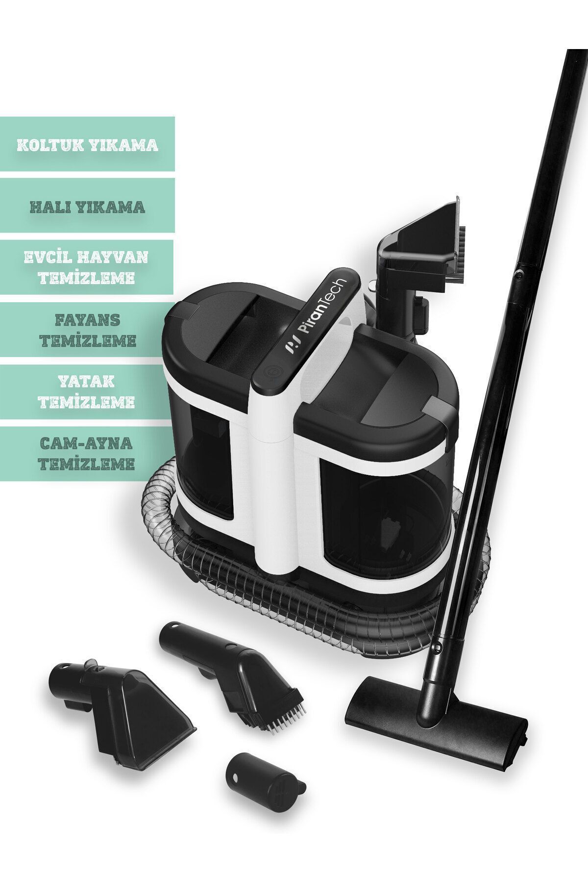 V22C Koltuk ve Halı Yıkama Makinesi - Cam Temizleme Makinesi - Evcil Hayvan Temizleme Makinesi