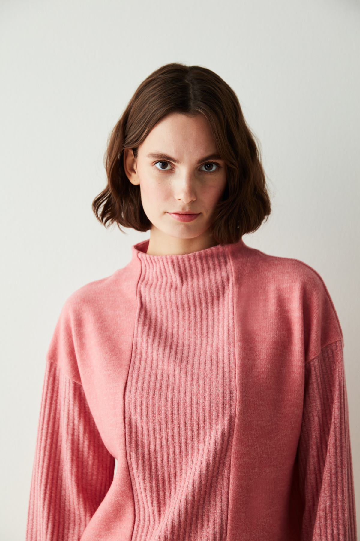 Rose Soft Loose Termal Sweatshirt