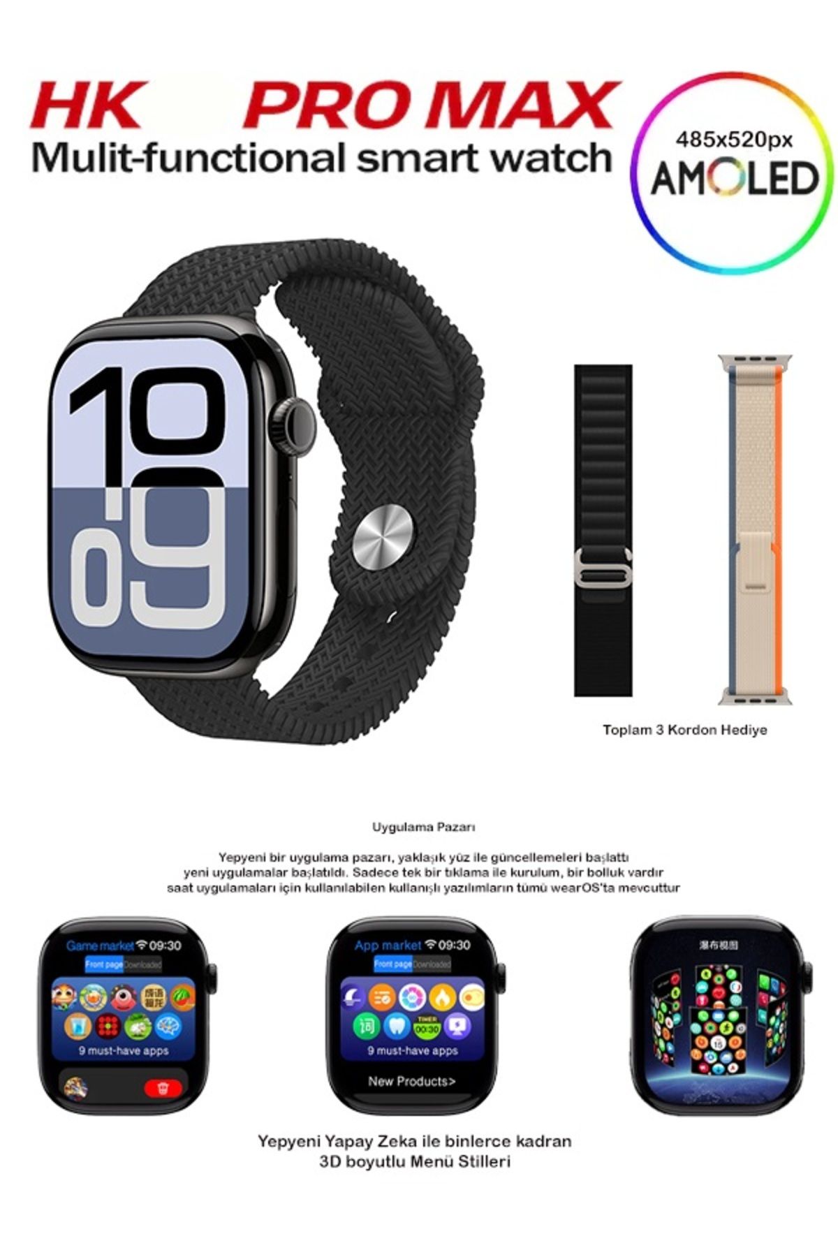 Watch 9 Hk9 Pro Plus 100 Kişi Kayıt Son Sürüm V3 Yapay Zeka Destekli Sahtesi Çıkmış Dikkat Edin!