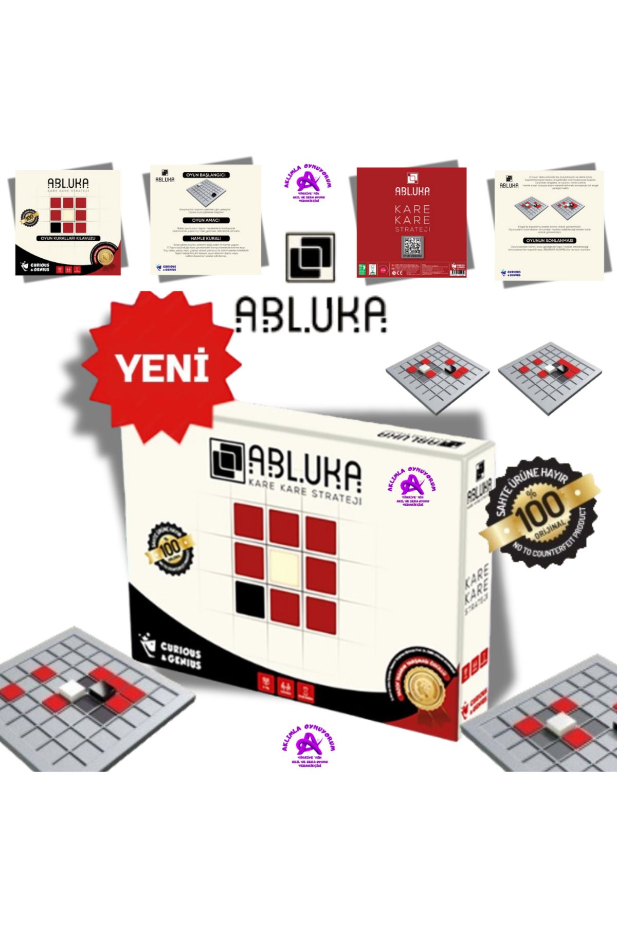 Abluka Turnuva Kutu Oyunu - Strateji, Karne Hediyesi Heyecan Ve Eğlencenin Birleştiği Kutu Oyunu