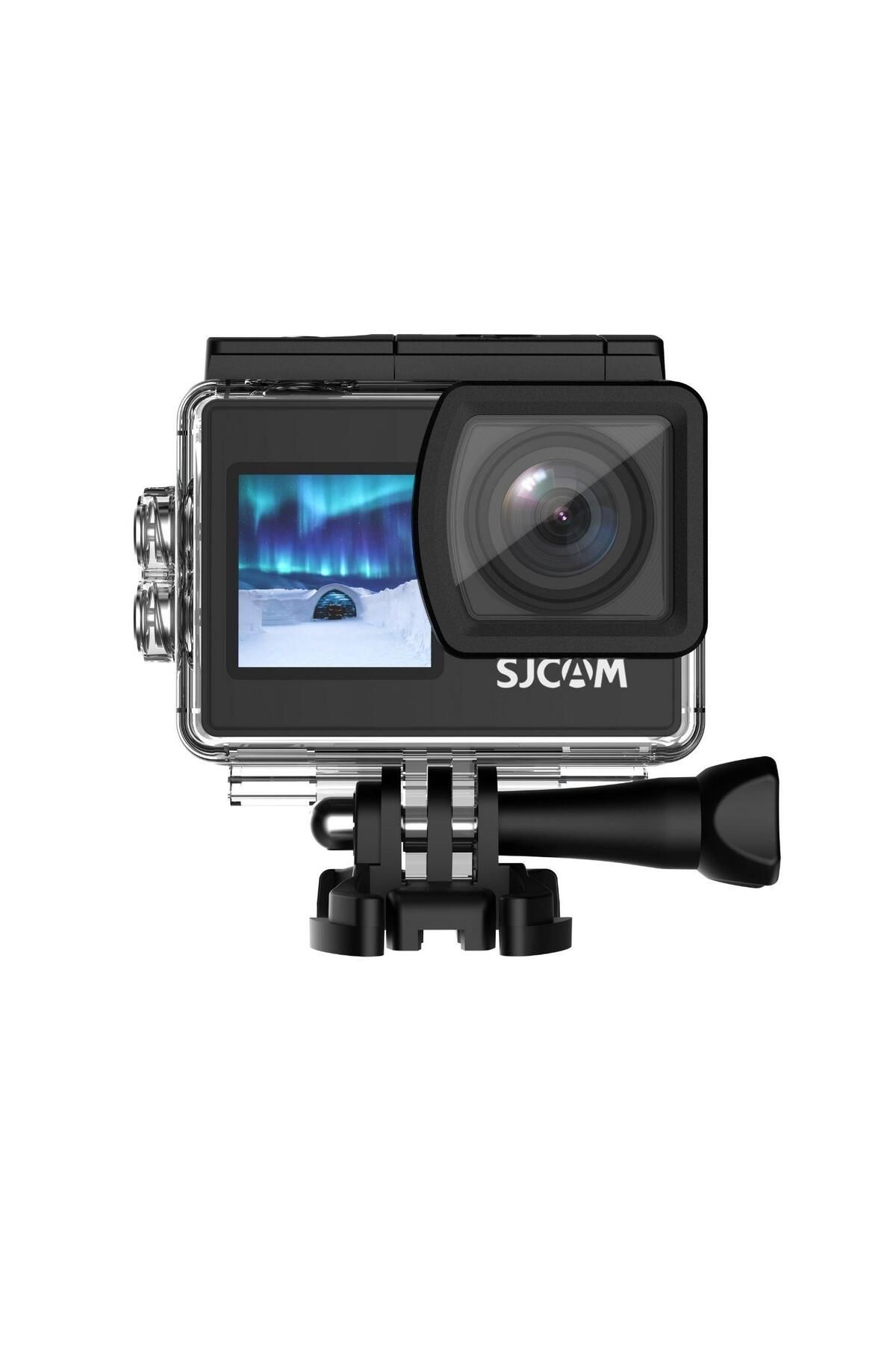 Sj4000 Dual Screen Wifi 4k Aksiyon Kamerası Siyah