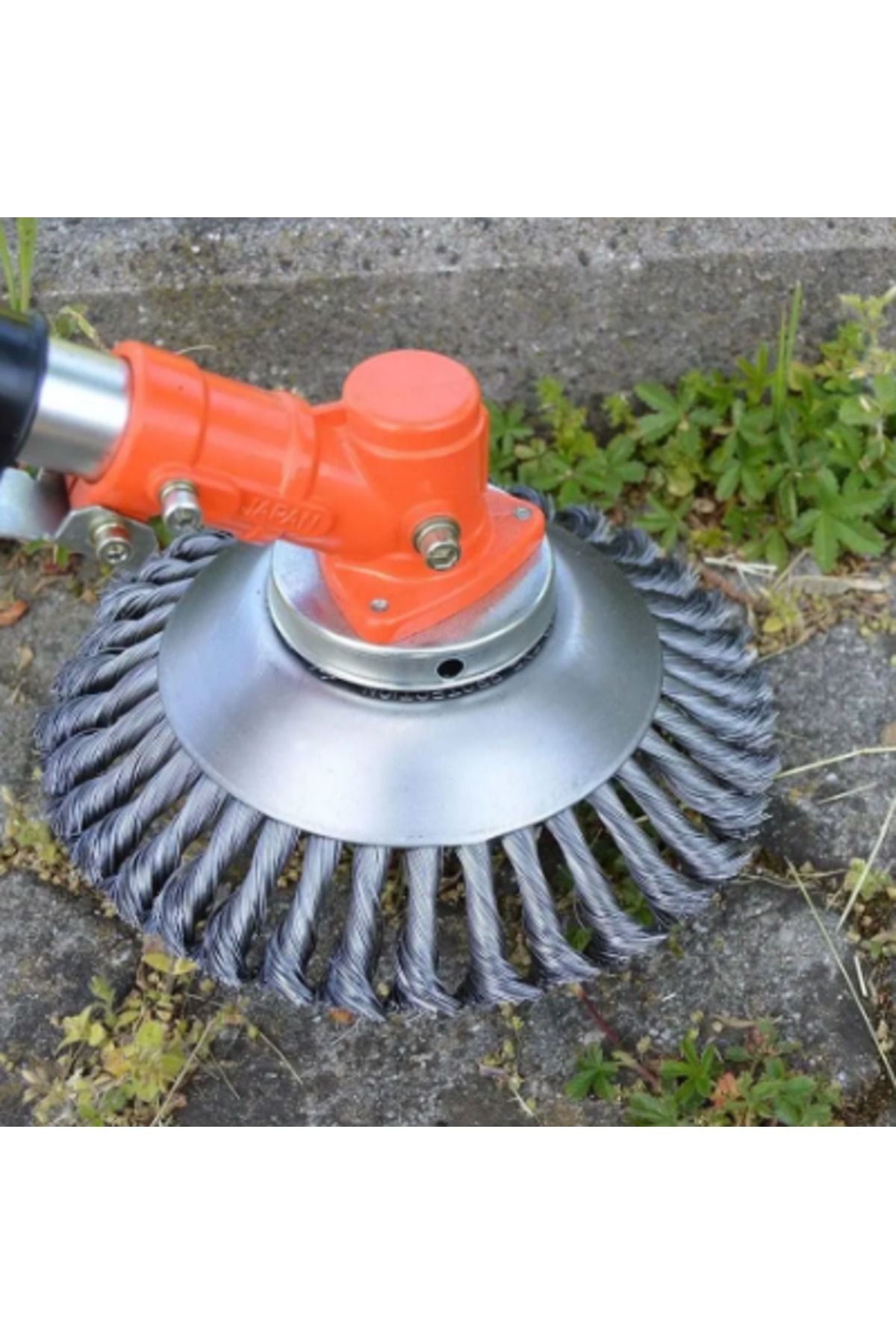Escpowertools Tırpan Başlığı Kıyı Temizleme Çelik Telli Universal