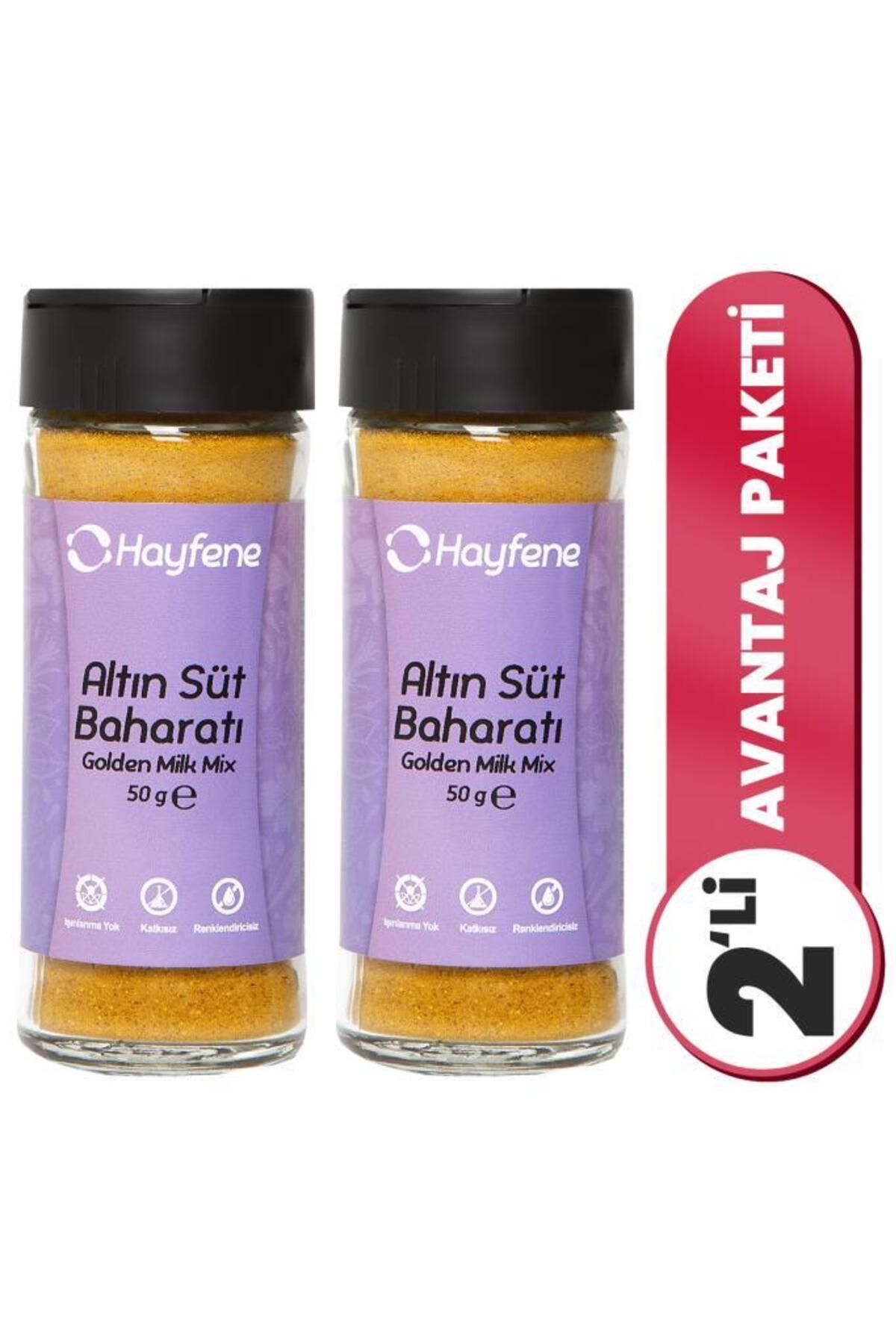 2'li Altın Süt Baharat Karışımı 50 Gr Baharat Seti