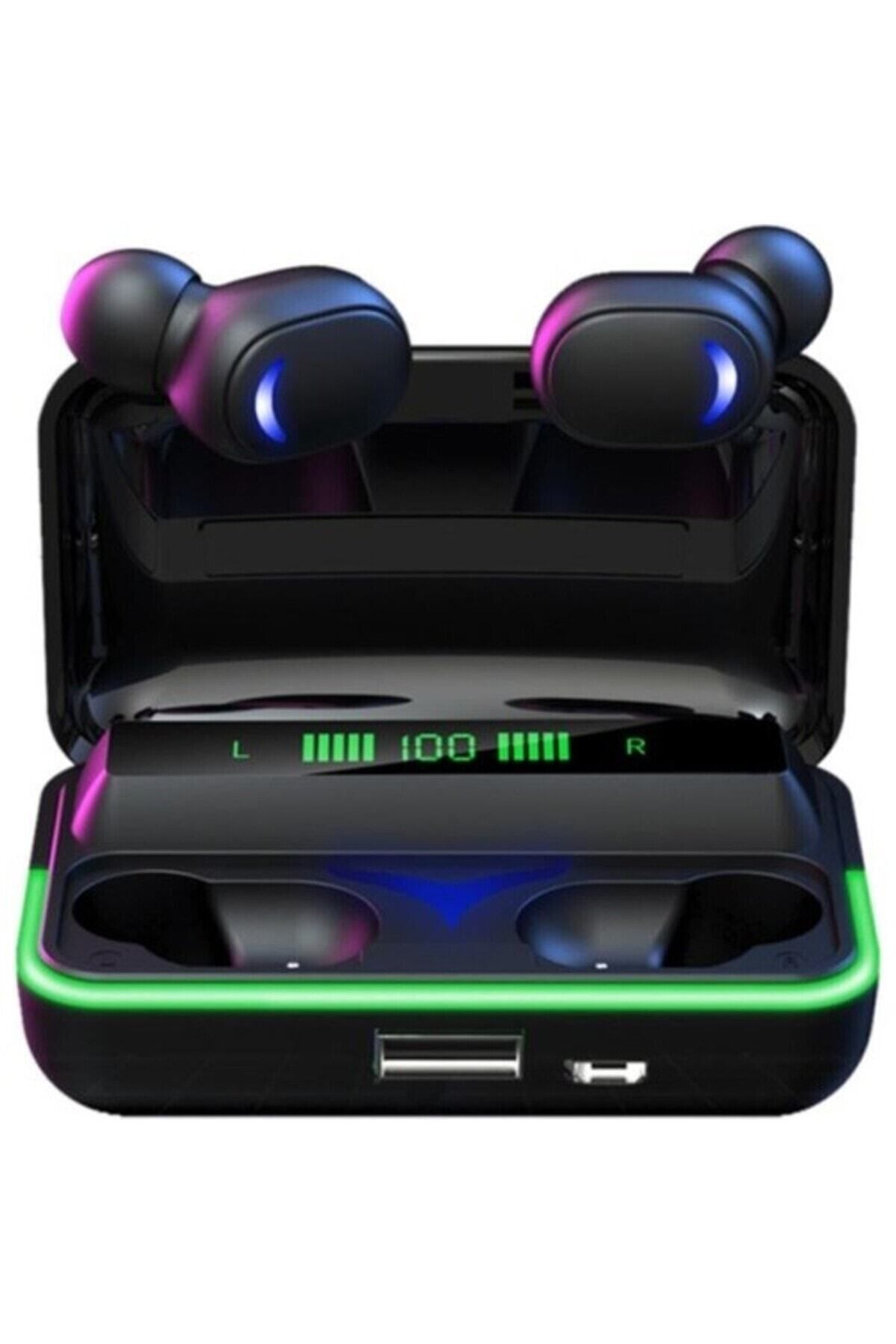 E10 Oyuncu Rgb 5.1 Wireless 800mah Powerbank Özellikli Kablosuz Bluetooth Kulaklık