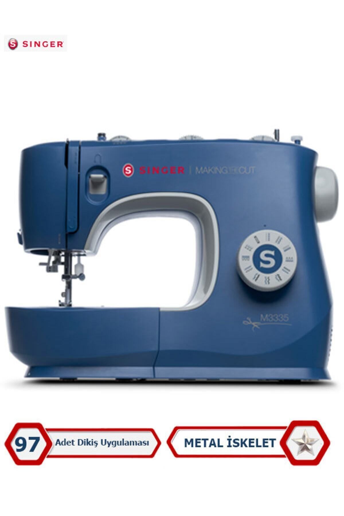 SINGER M3335 Dikiş Makinesi Making The Cut | 97 Dikiş Uygulaması | Geri Dikiş