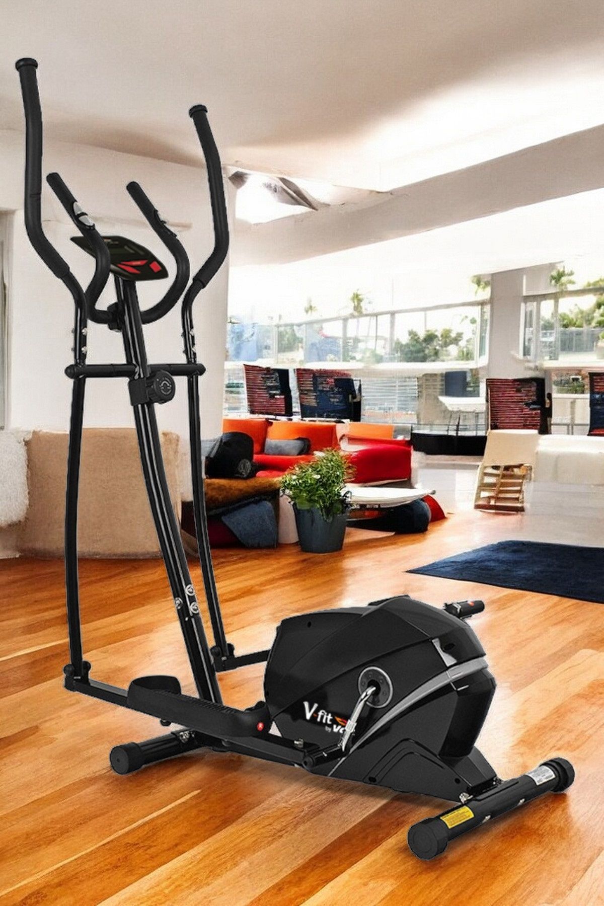 V-fit By Manyetik Eliptik Bisiklet (SESSİZ ÇALIŞIR, ELDEN NABIZ ÖLÇER)