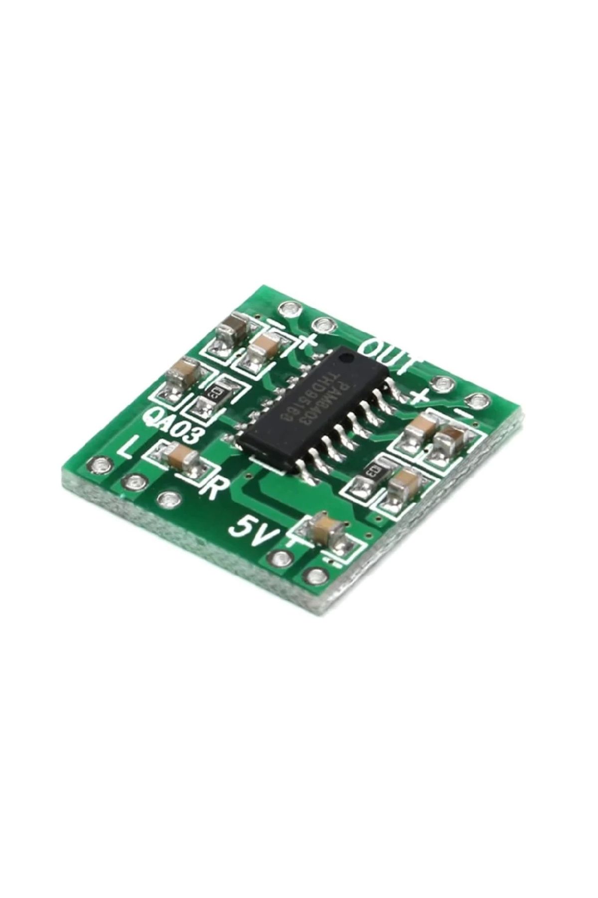 Pam8403 Mini 2x3w Stereo Ses Amfilikatörü D Class Amfi Yükseltici