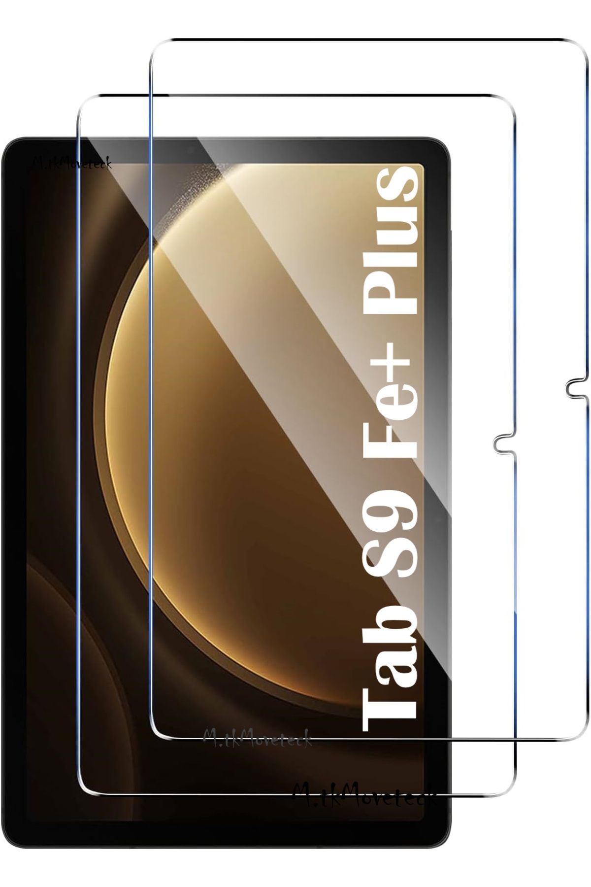 Samsung Galaxy Tab S9 Fe Plus 12.4 Inç Nano Kırılmaz Ekran Koruyucu Şeffaf Cam Sm-x610 (UYUMLU)