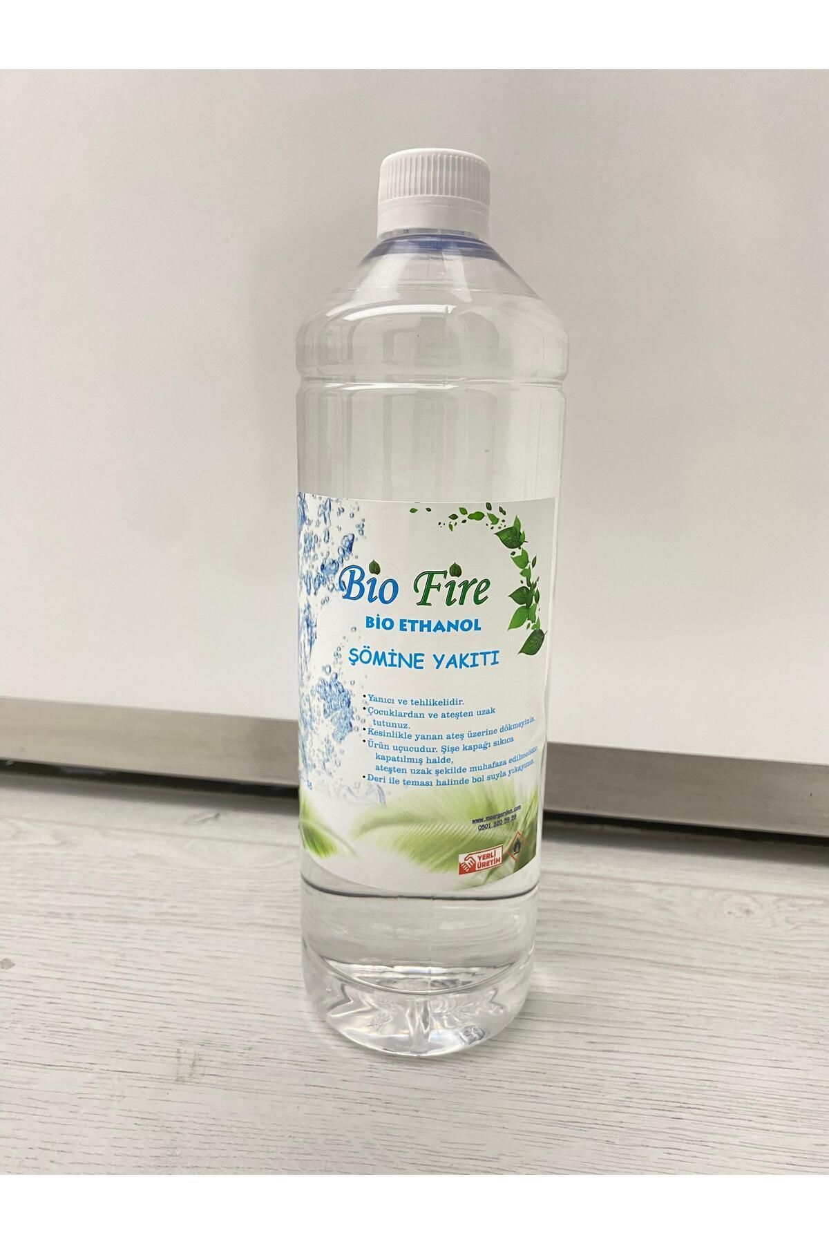 1 Litre Yenilenebilir Enerji Kaynağı Bioethanol Şömine Yakıtı Kokusuz Dumansız