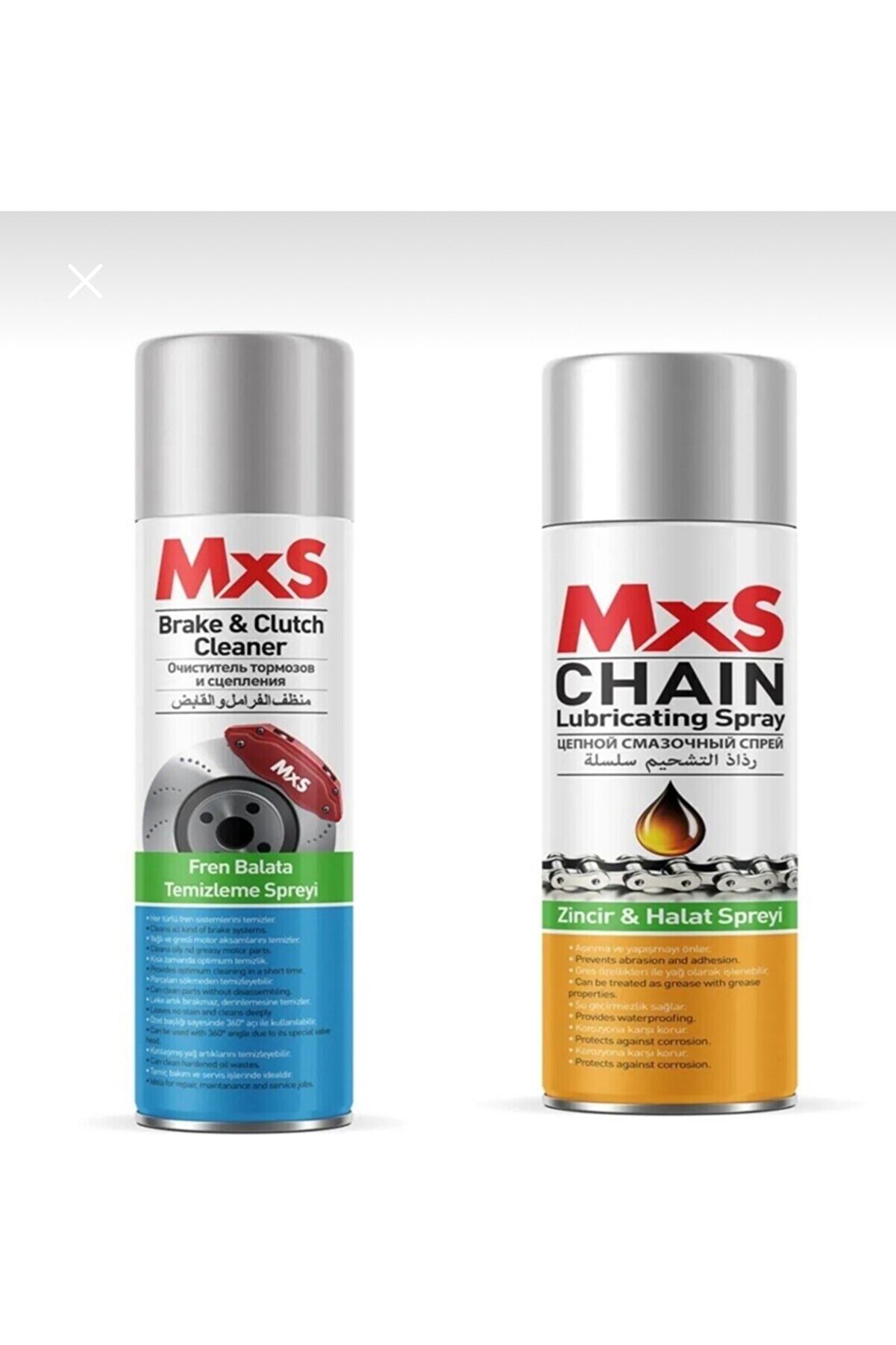 Zincir Sprey Bakım Seti (zincir Yağı Ve Temizleme Sprey)