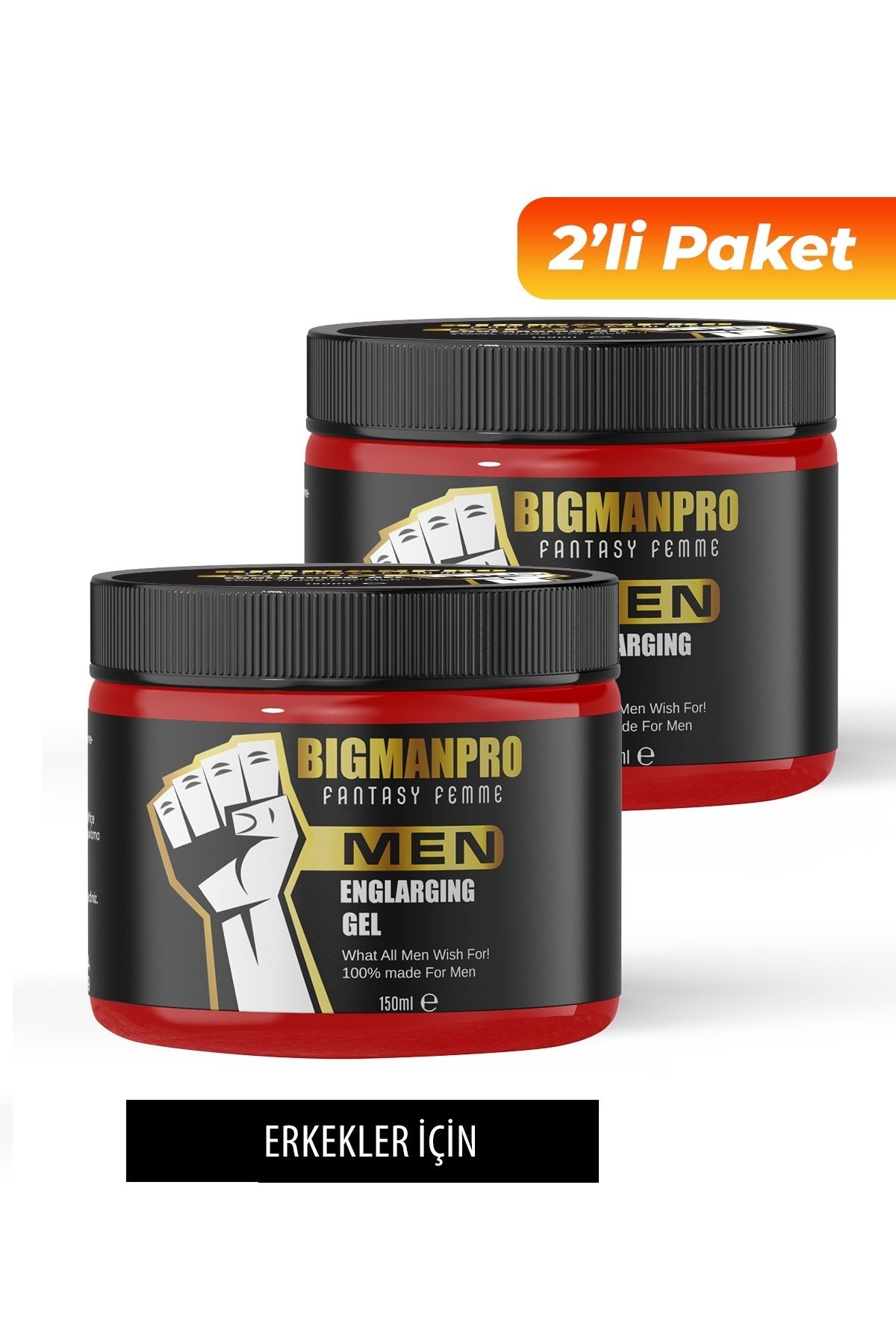 Xxl Bigman Pro Men 150 ml Krem 2 Adet