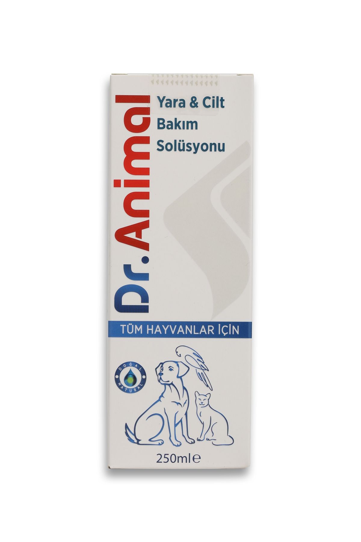 Dr Animal 250 ml Kedi ve Köpekler İçin Pati Deri Meme Göz ve Kulak Temizlik Bakım Solüsyonu