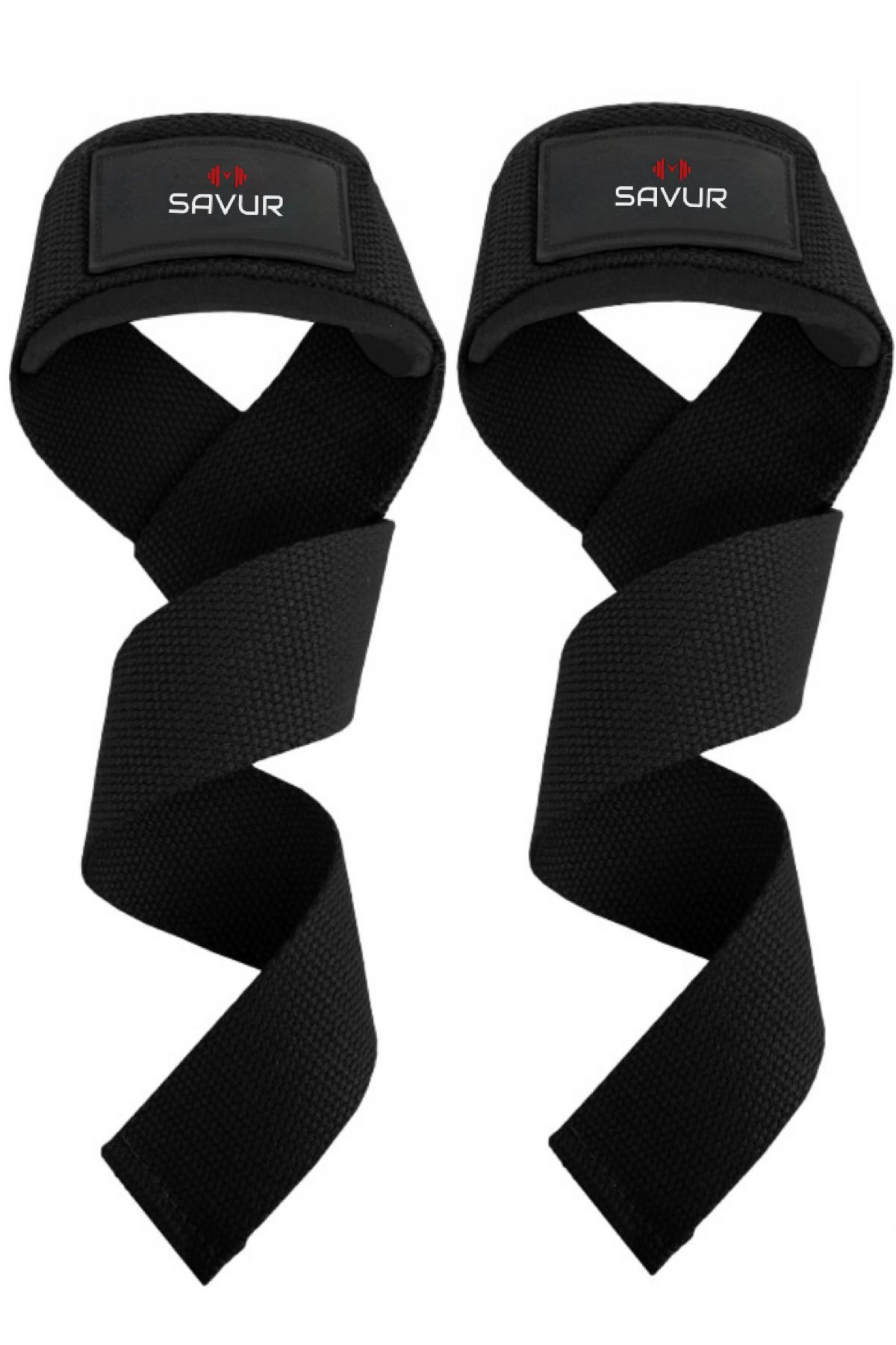 Padded Lifting Straps Siyah Ağırlık Kaldırma Kayışı 2’li