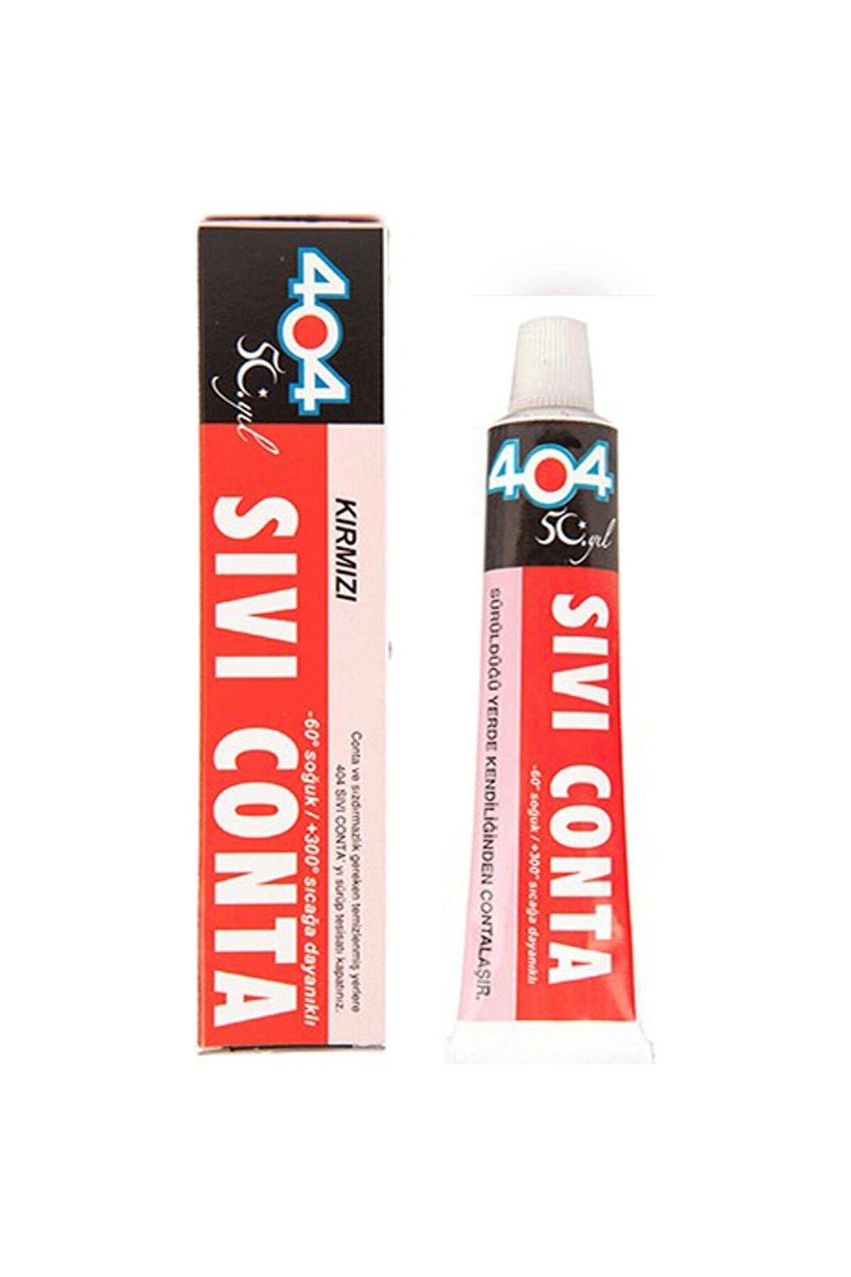 Sıvı Conta Kırmızı Yüksek Isıya Dayanıklı 45gr.