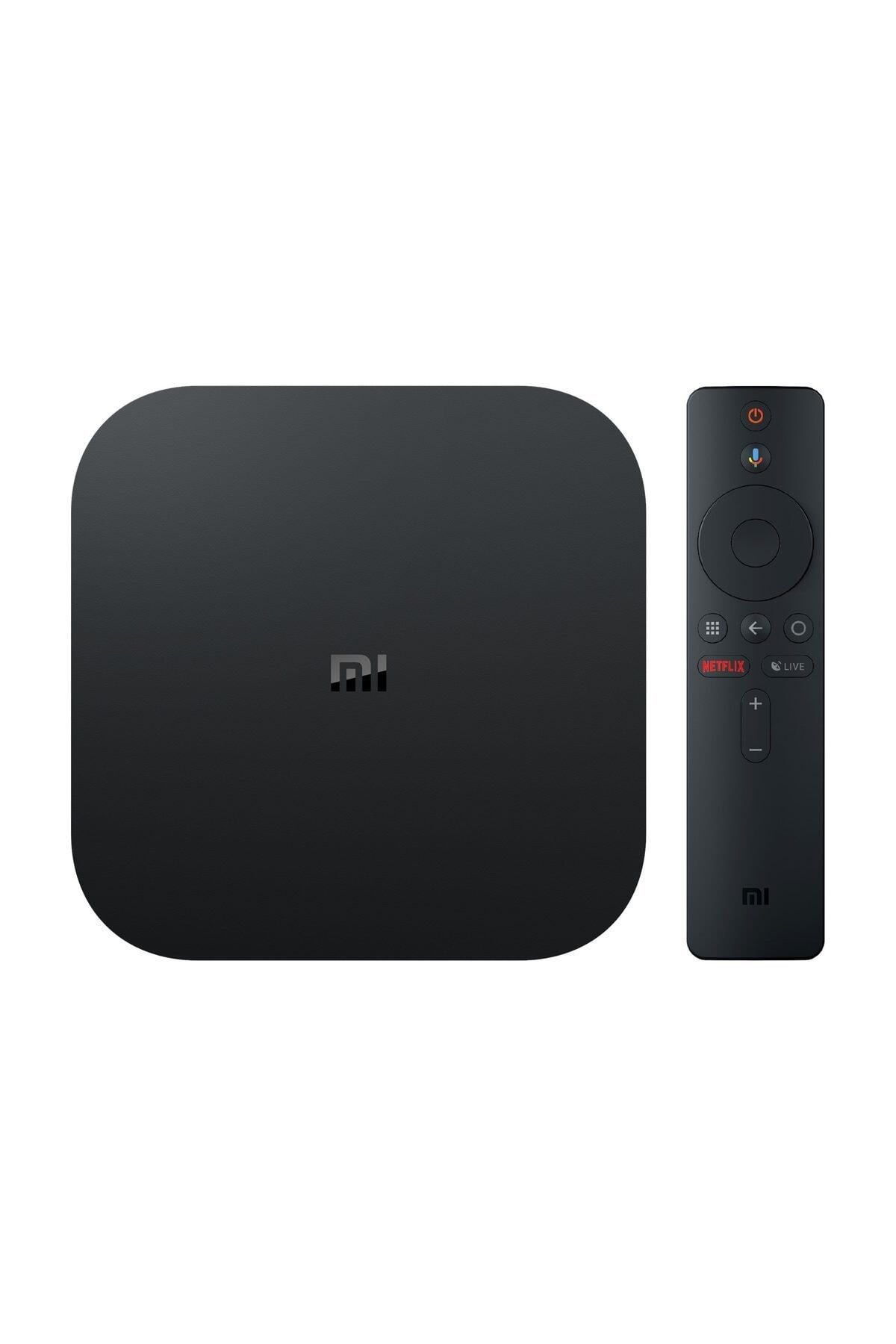 Mi Box S 4K Android TV Box Medya Oynatıcı (İthalatçı Garantili)