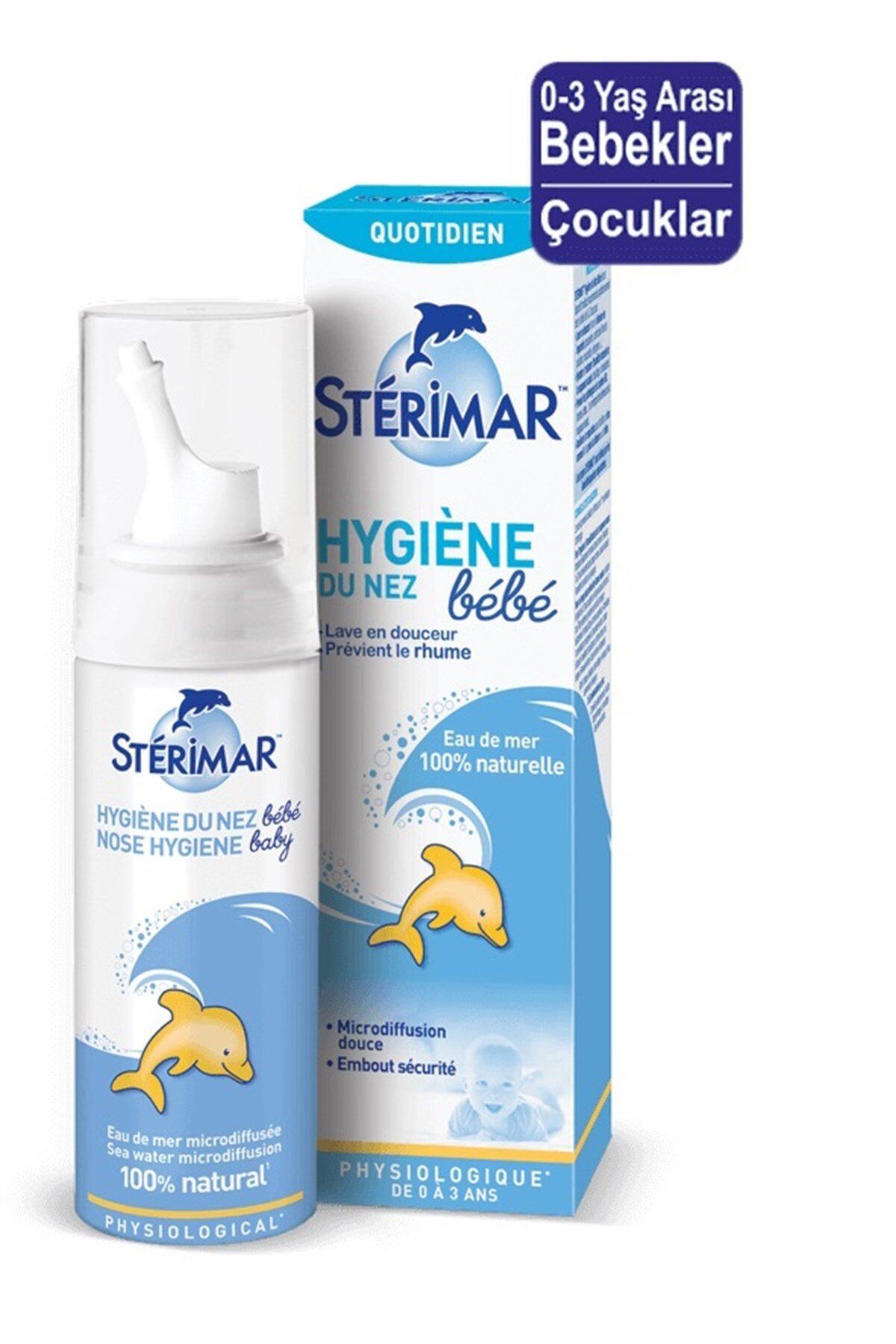 Baby Hygiene Deniz Suyu 100 Ml Burun Spreyi
